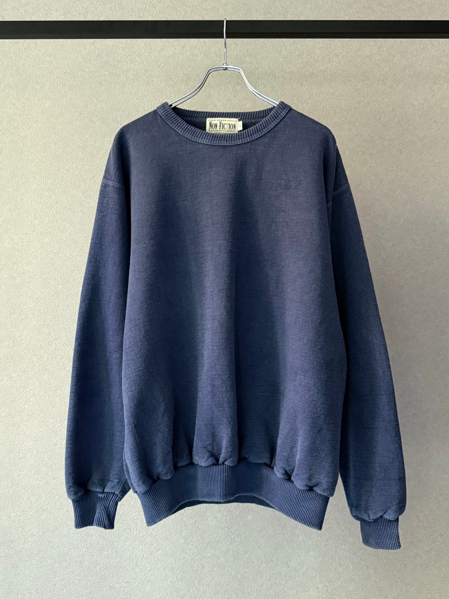 90's NON-FICTION sweater "DEAD STOCK"