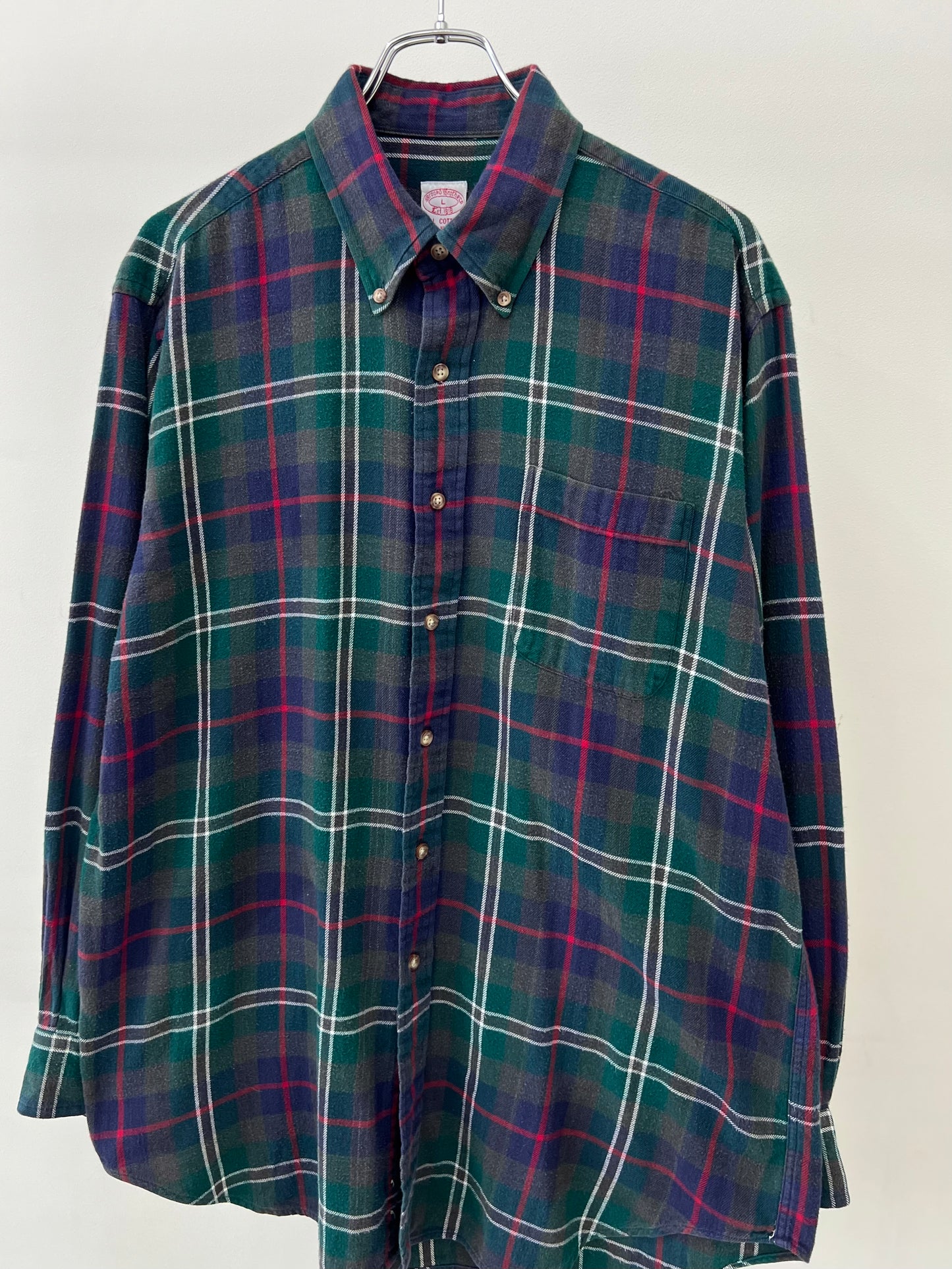 80's〜 Brooks Brothers flannel shirt