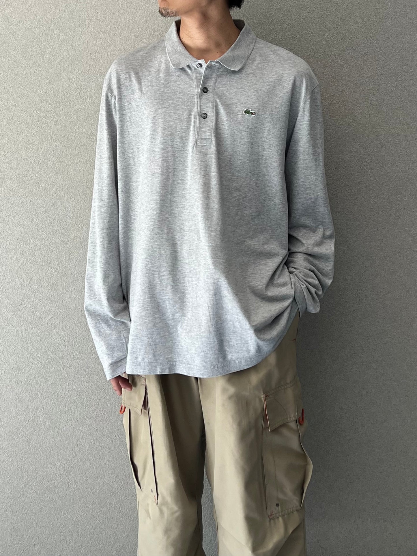 90's LACOSTE L/S Polo shirt