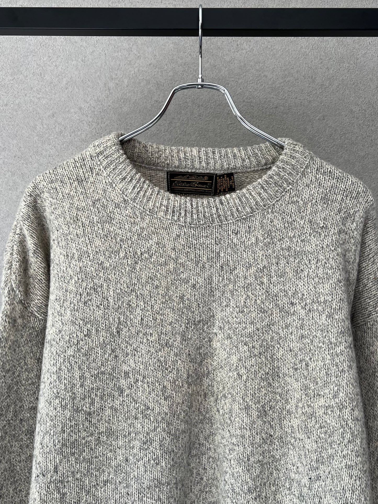 80's Eddie Bauer knit sweater "Made in USA"