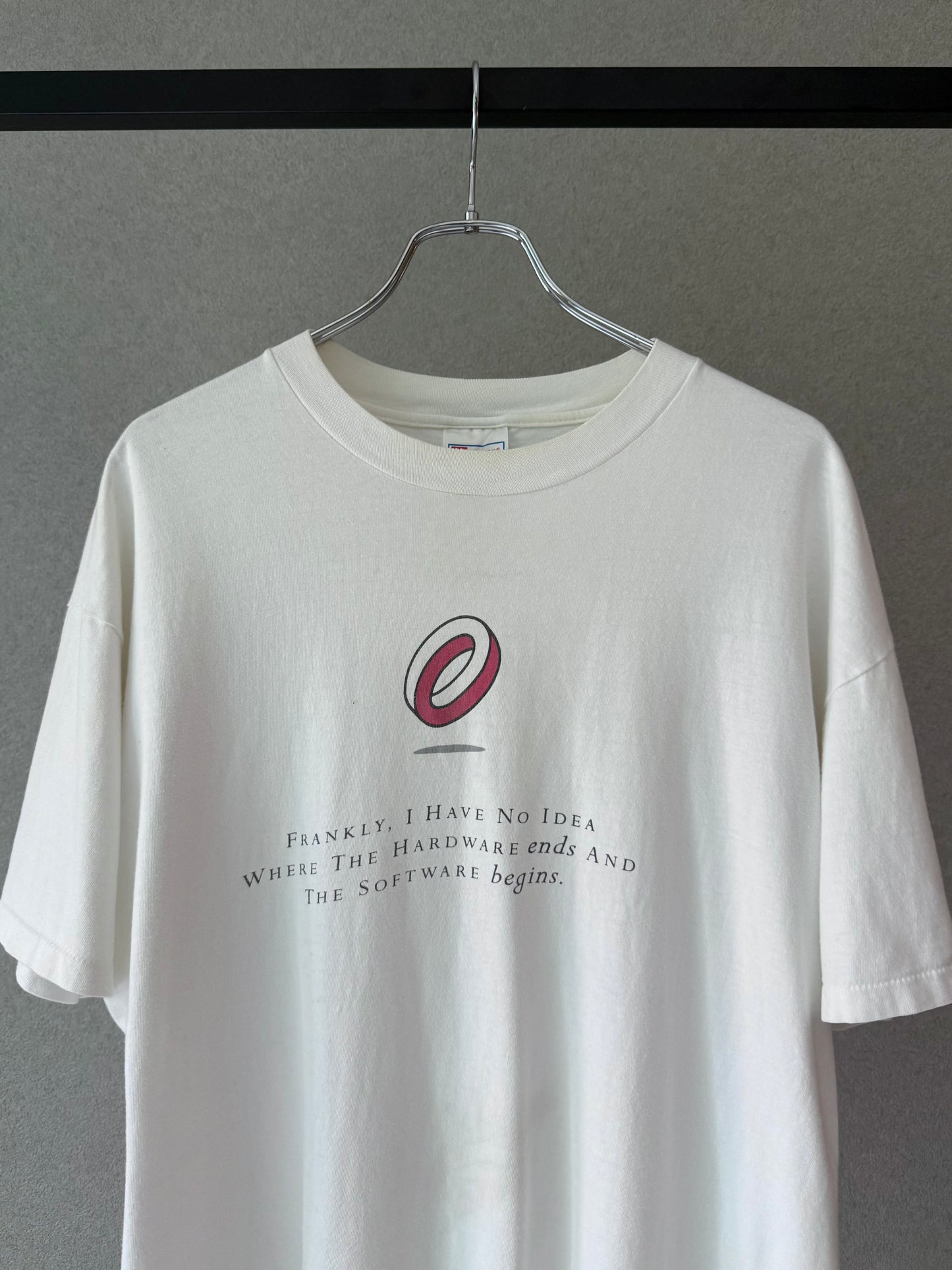 90's COMPAQ t-shirt "MADE IN USA"