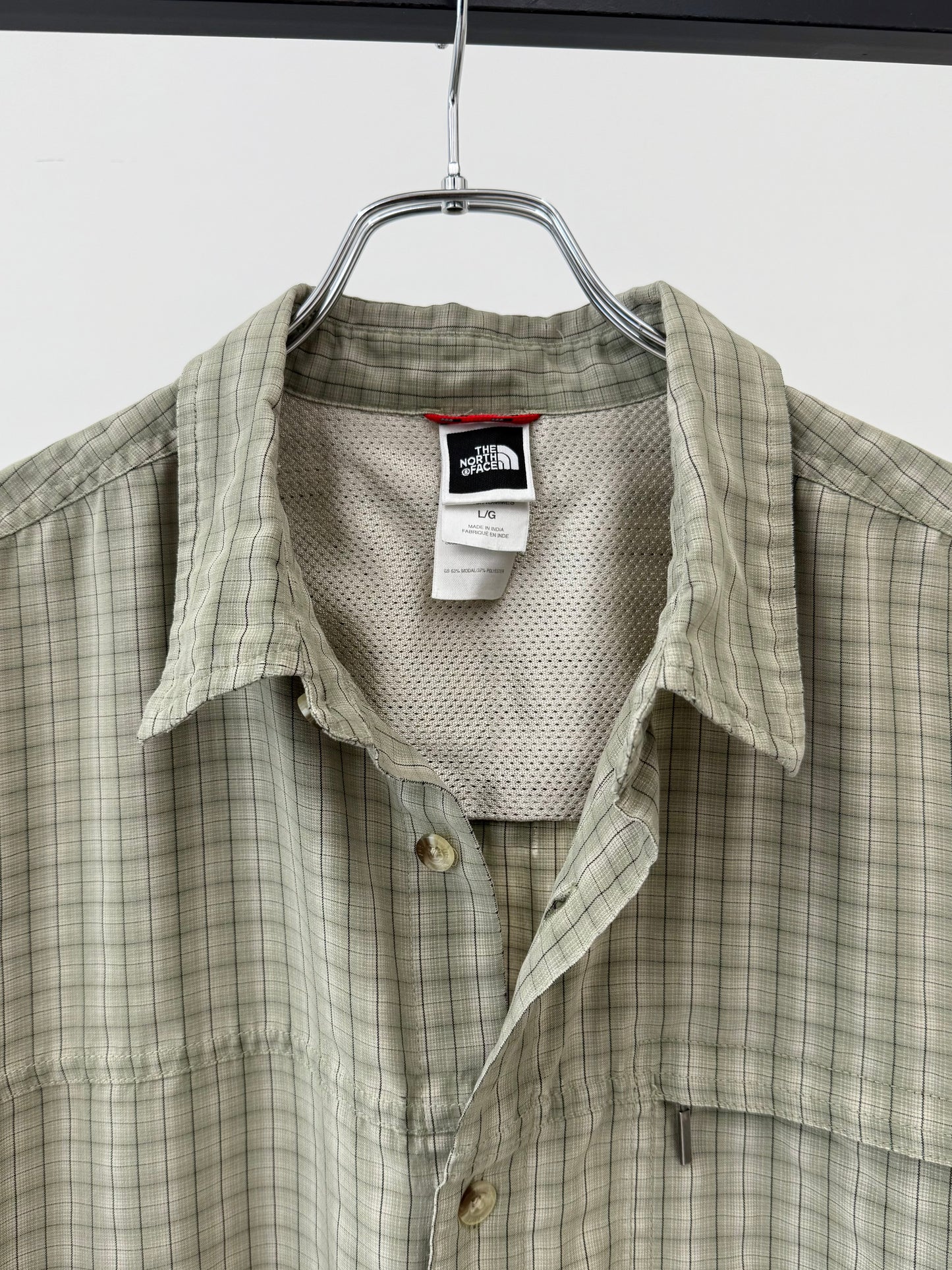 00's THE NORTH FACE rayon shirt