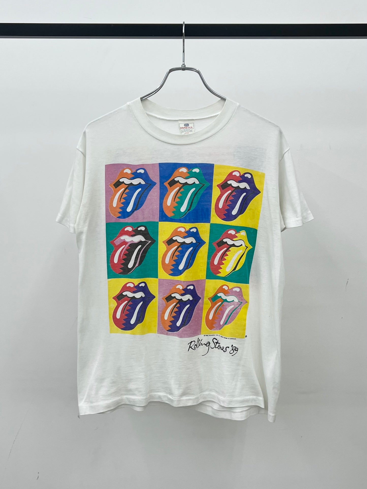 80's THE ROLLING STONES music t-shirt "Made in USA"