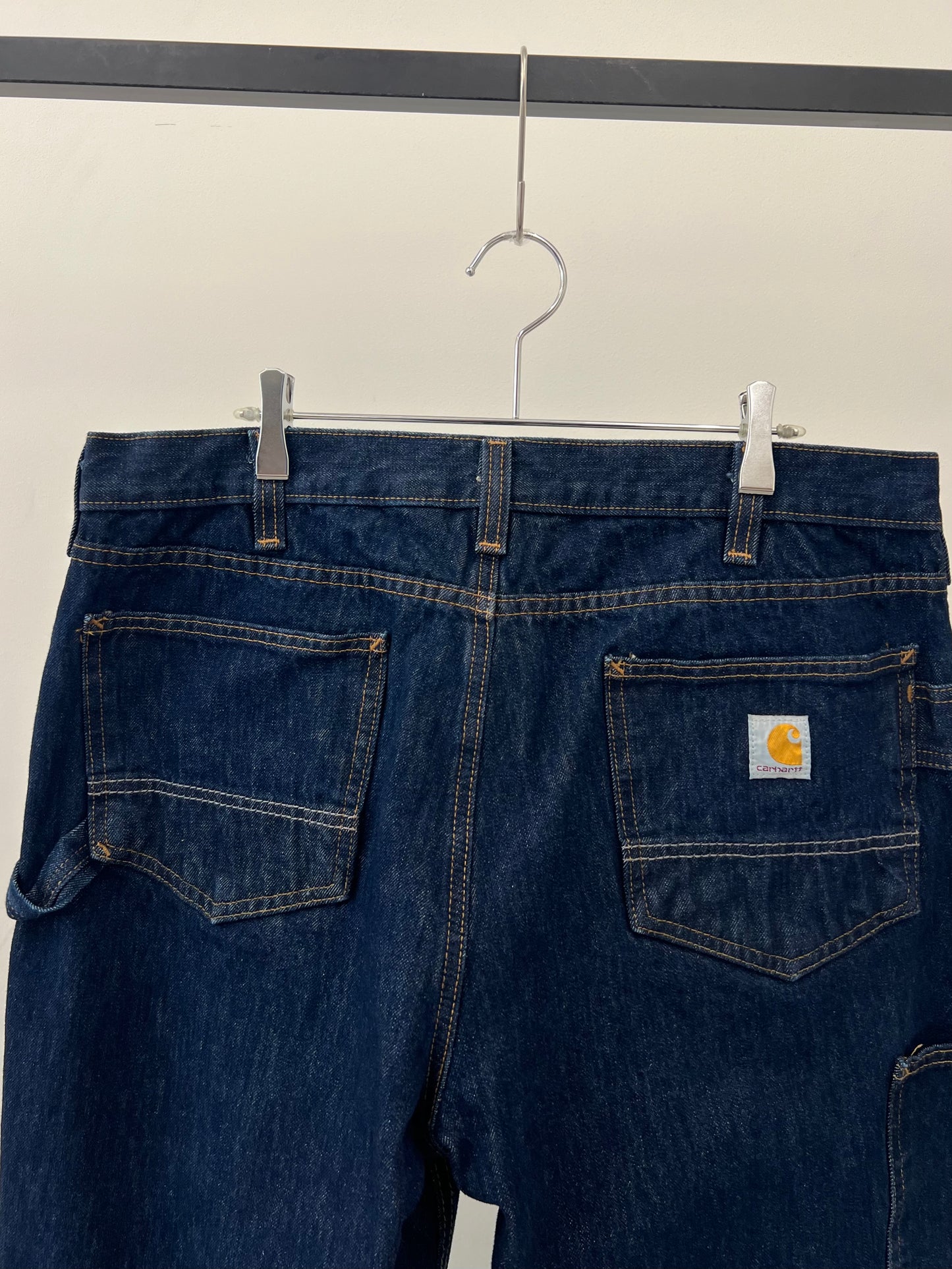 00's carhartt stretch denim pants