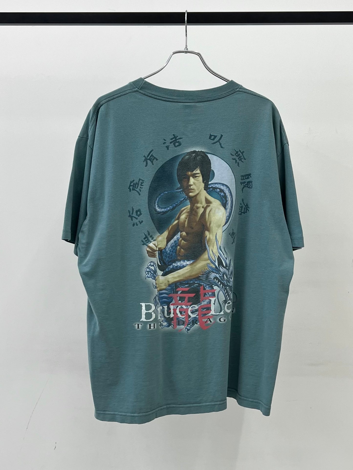 90's〜 Bruce Lee printed t-shirt