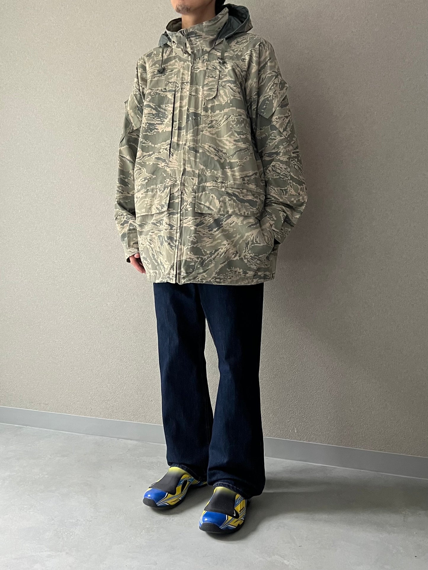 00's US.AIRFORCE GORE-TEX nylon jacket