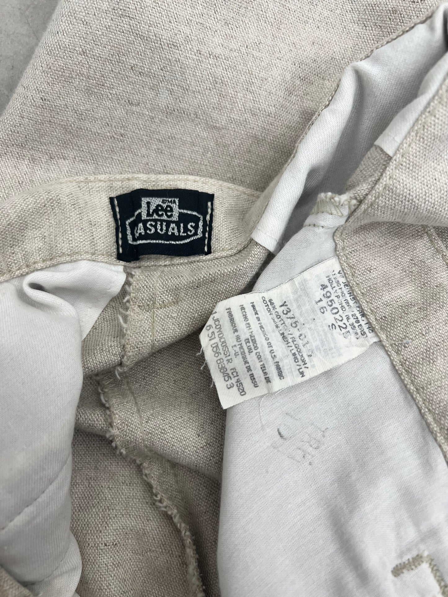 90's〜 Lee frisko style linen pants