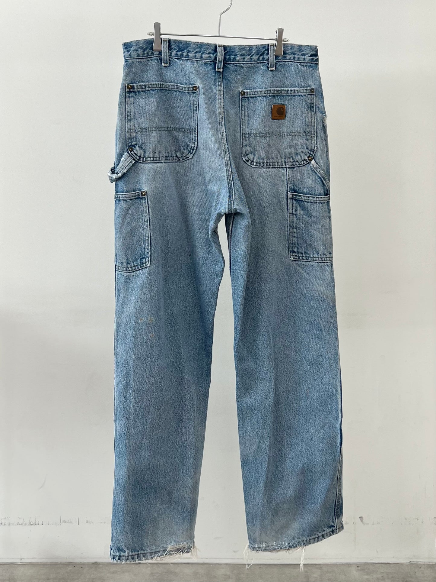 00's carhartt double knee denim painter pants