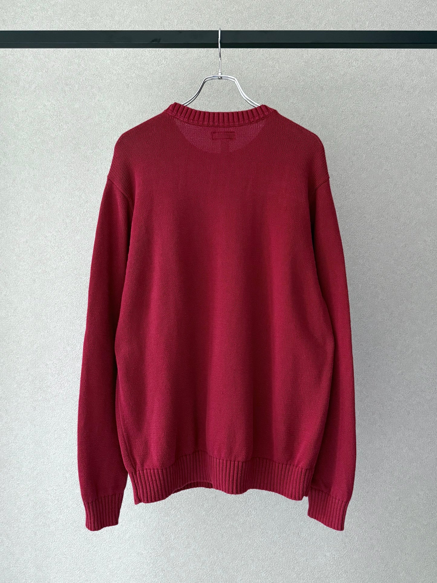 00's ST.JOHN'S BAY cotton knit sweater