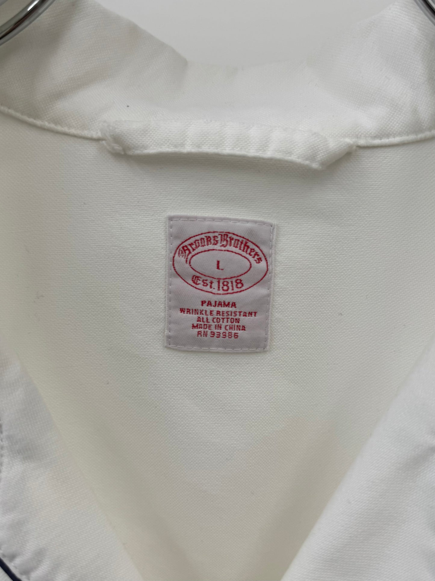 00's Brooks Brothers pajamas shirt