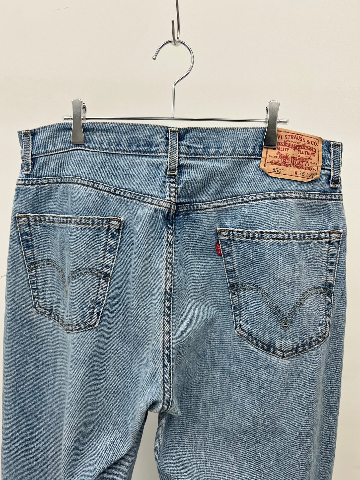 00's Levi's 550 denim pants