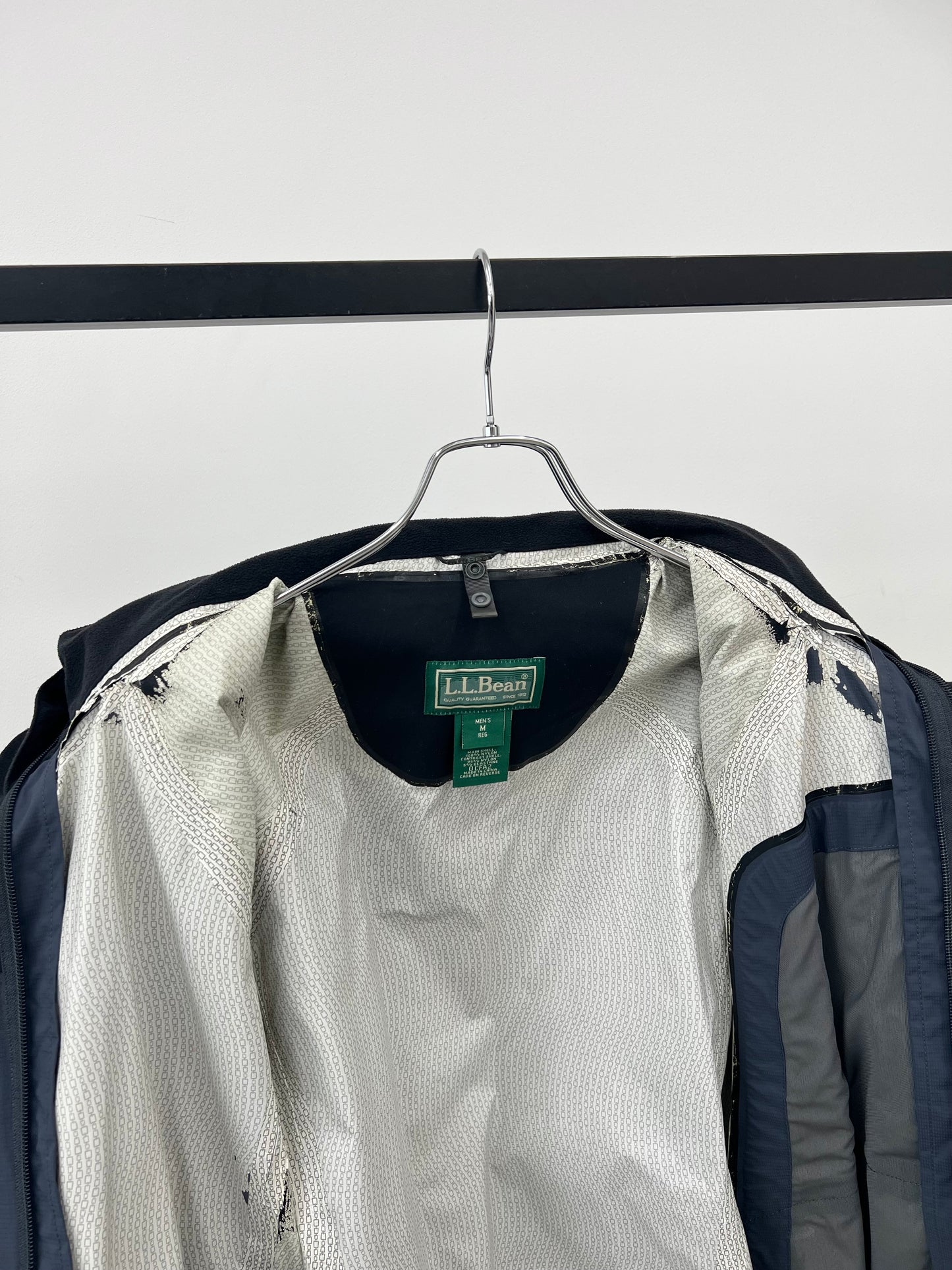 00's L.L.BEAN 3in1 nylon jacket