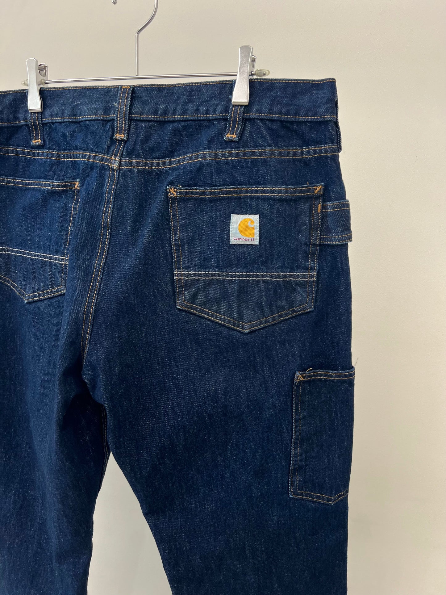 00's carhartt stretch denim pants
