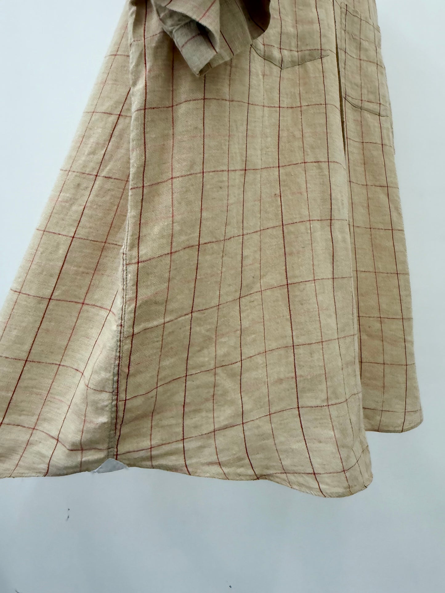 00's LUIGI VENAFRA S/S linen shirt