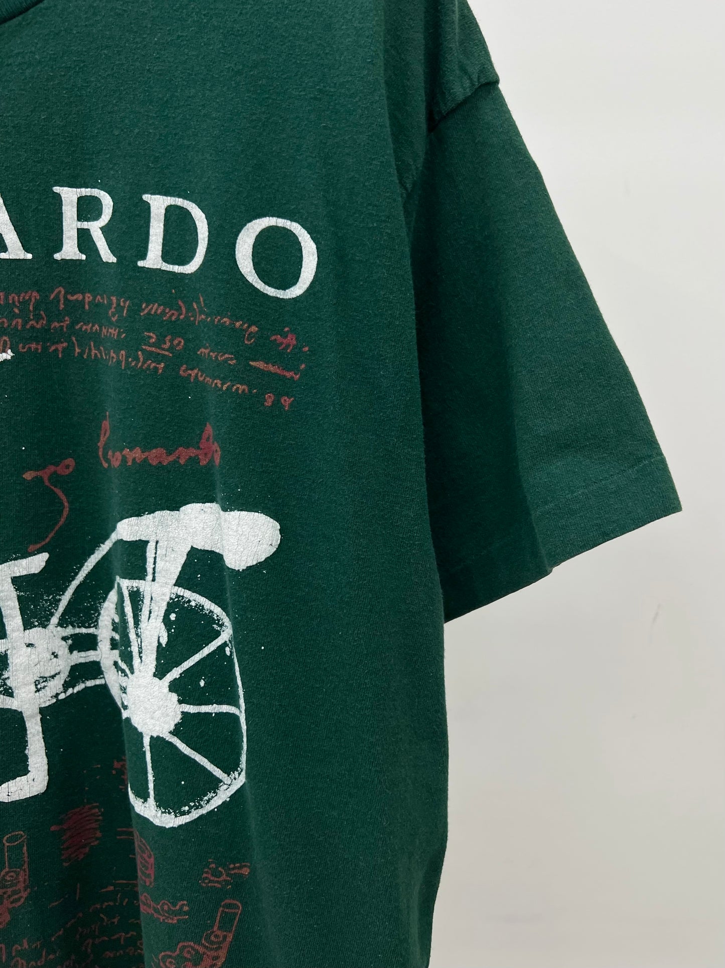 90's LEONARDO DA VINCI t-shirt "Made in USA"