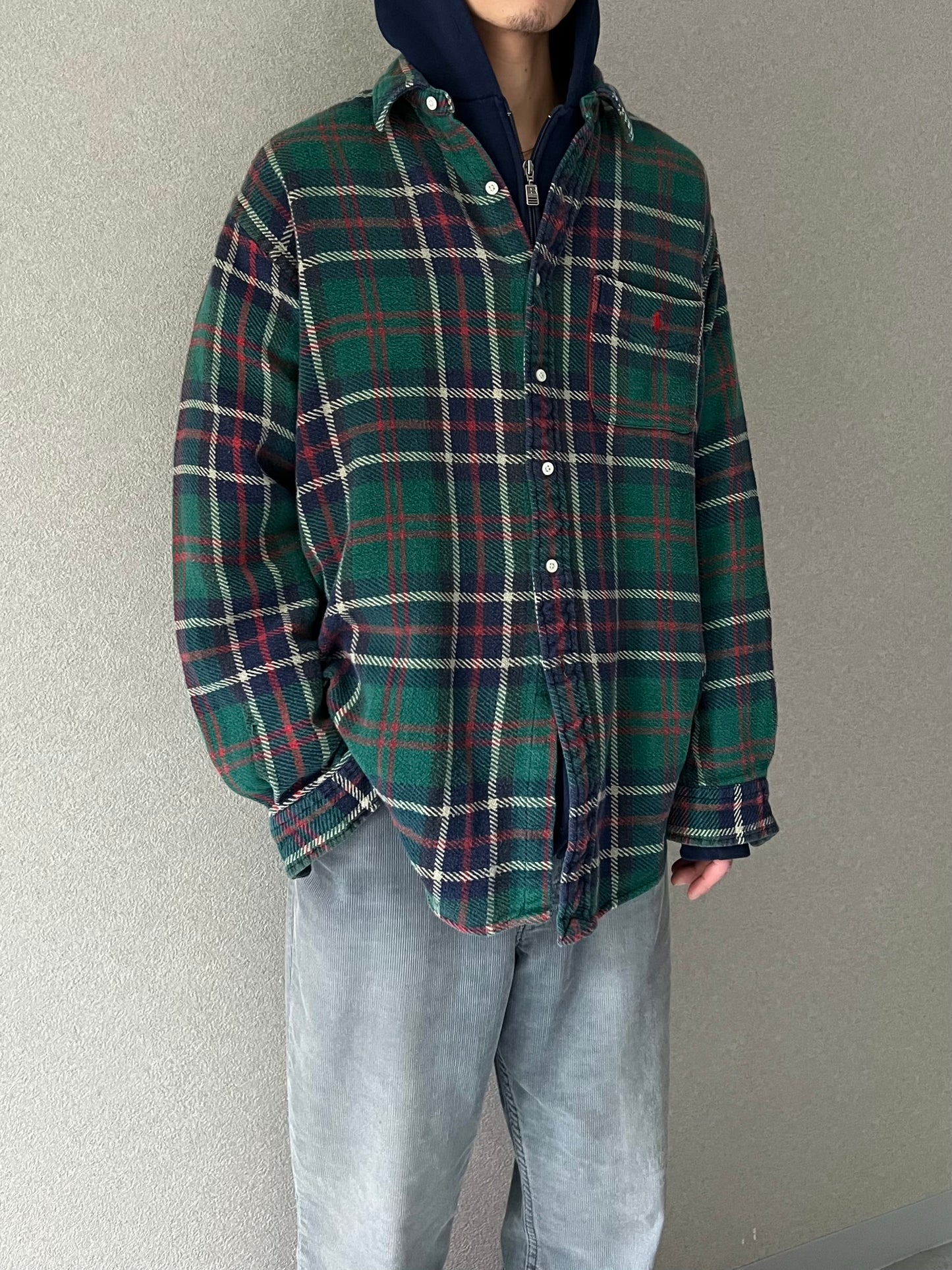 90's Polo Ralph Lauren flannel shirt "LOWELL SPORT"