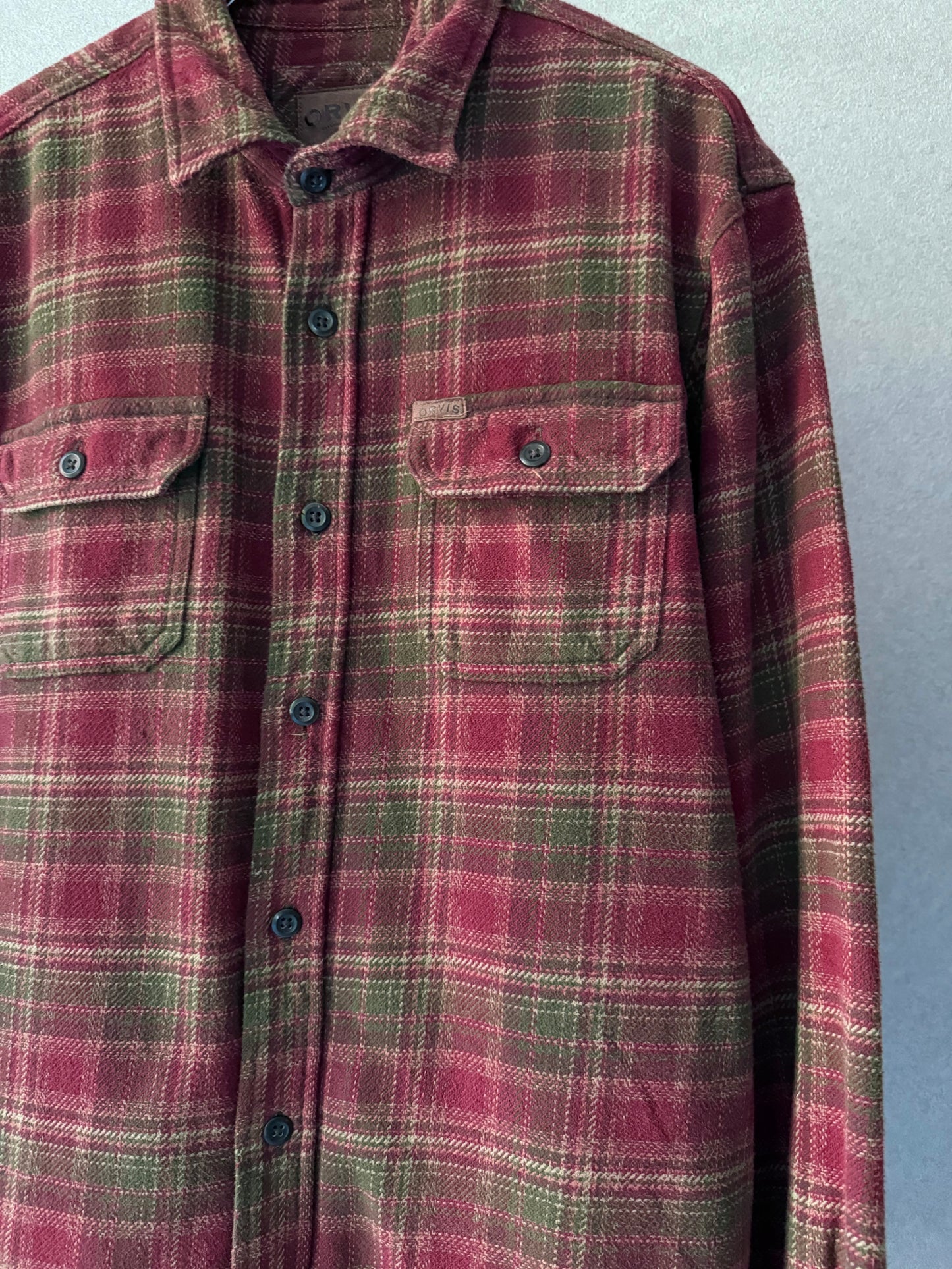 00's ORVIS flannel shirt