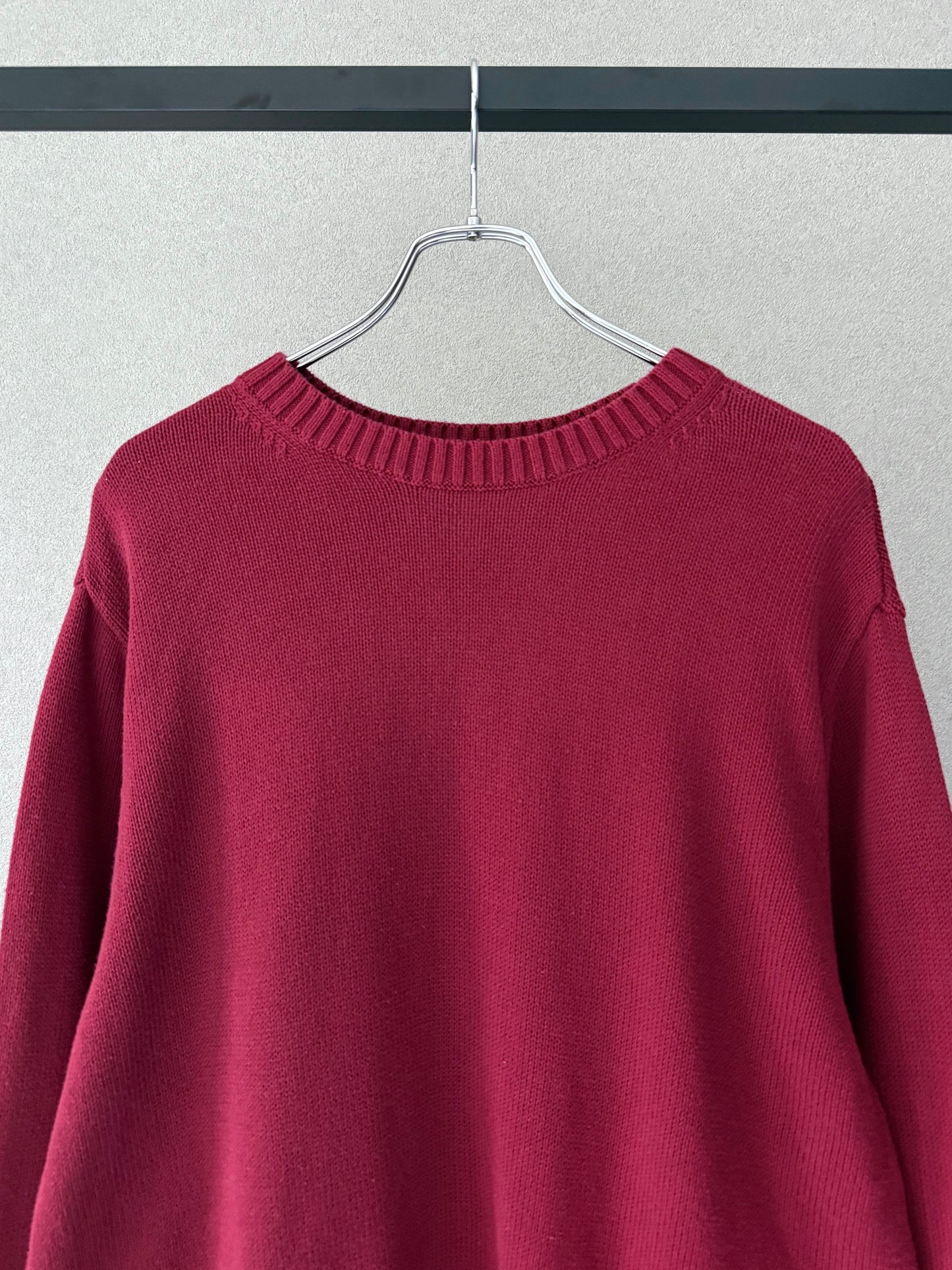 00's ST.JOHN'S BAY cotton knit sweater