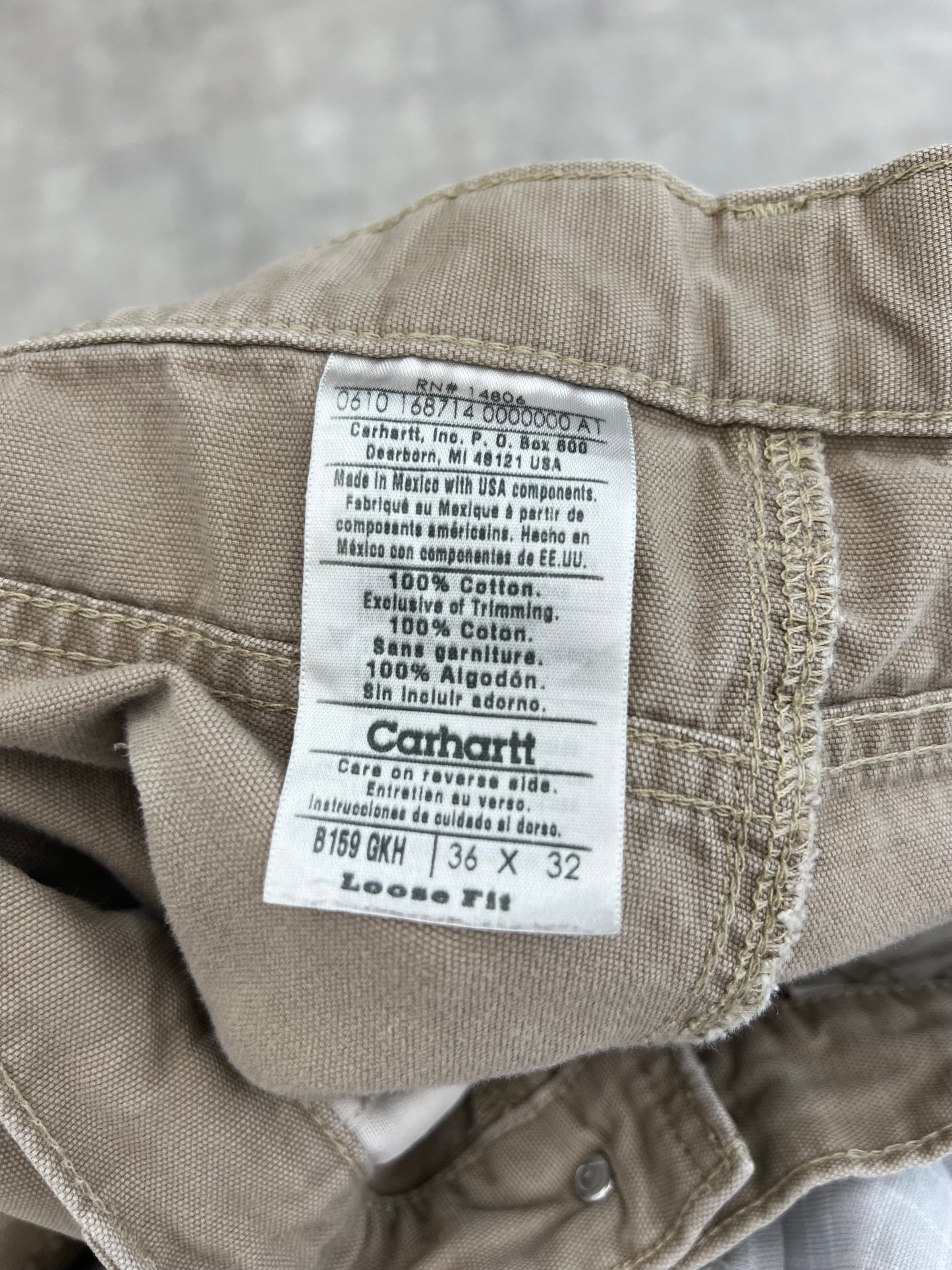 00's carhartt painter pants