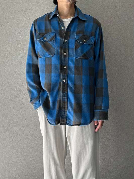 90's ST.JOHN'S BAY flannel shirt "Made in USA"