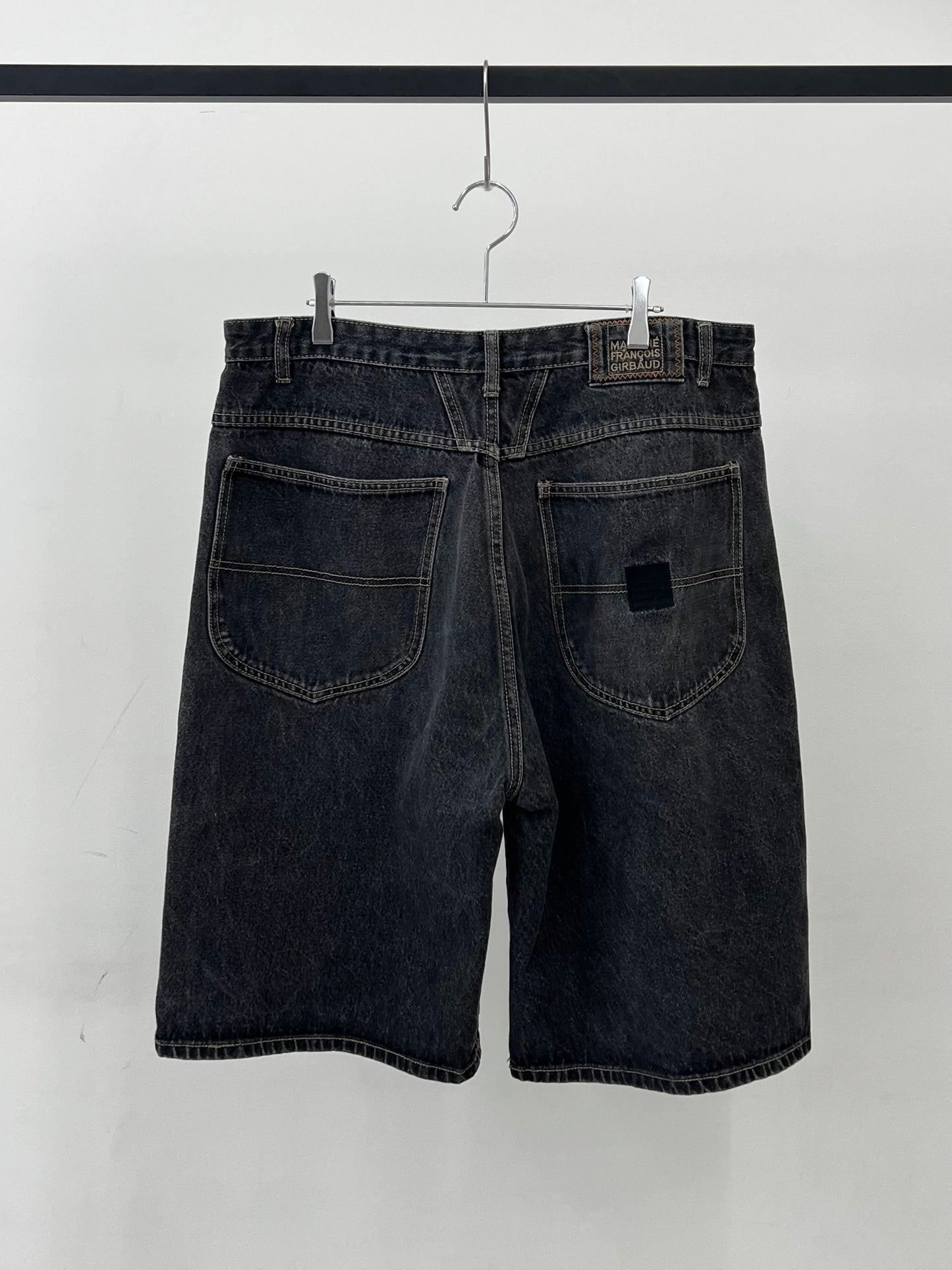 00's MARITHE FRANCOIS GIRBAUD denim shorts