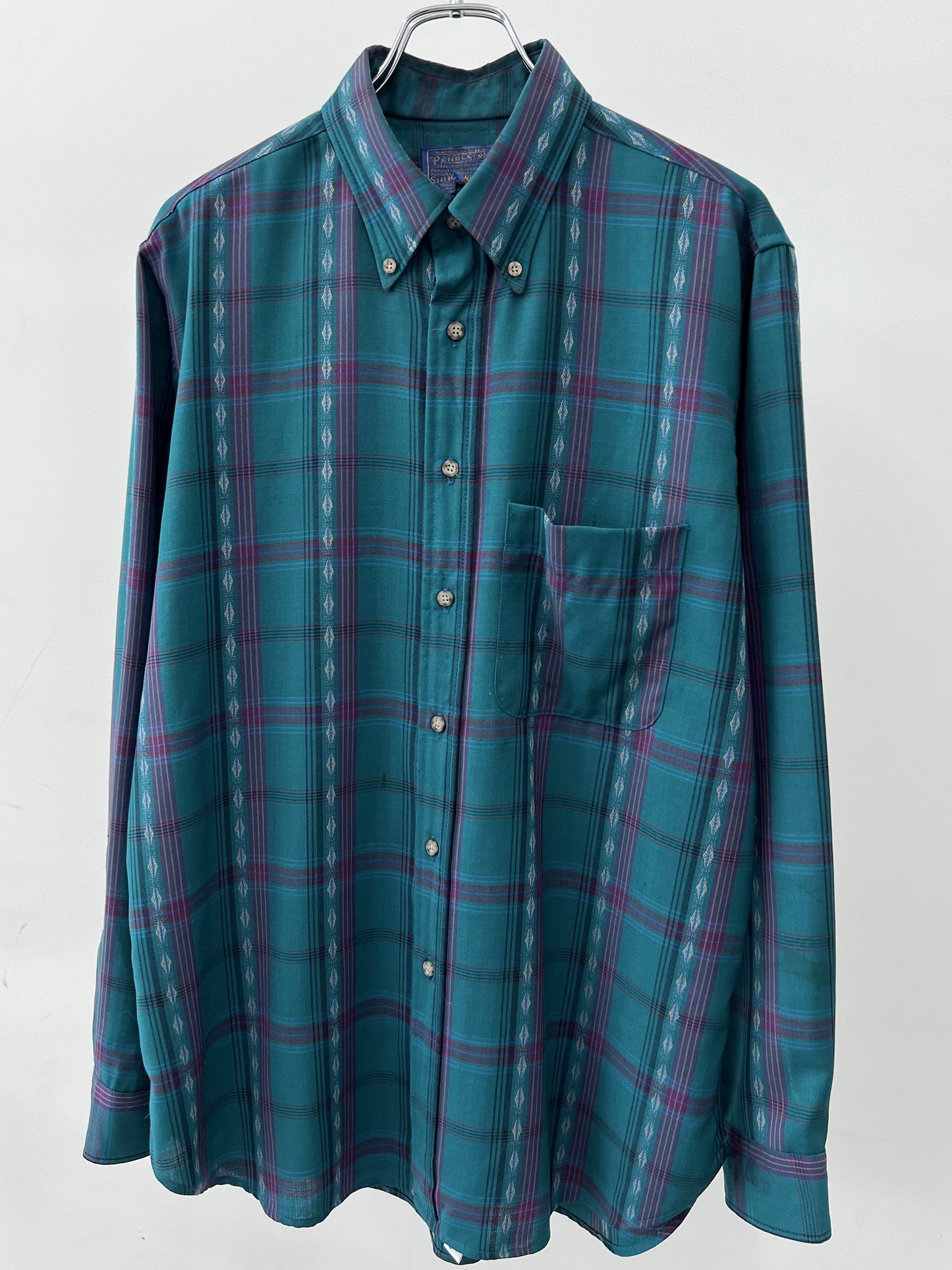 70's SIR PENDLETON wool shirt "Made in USA"