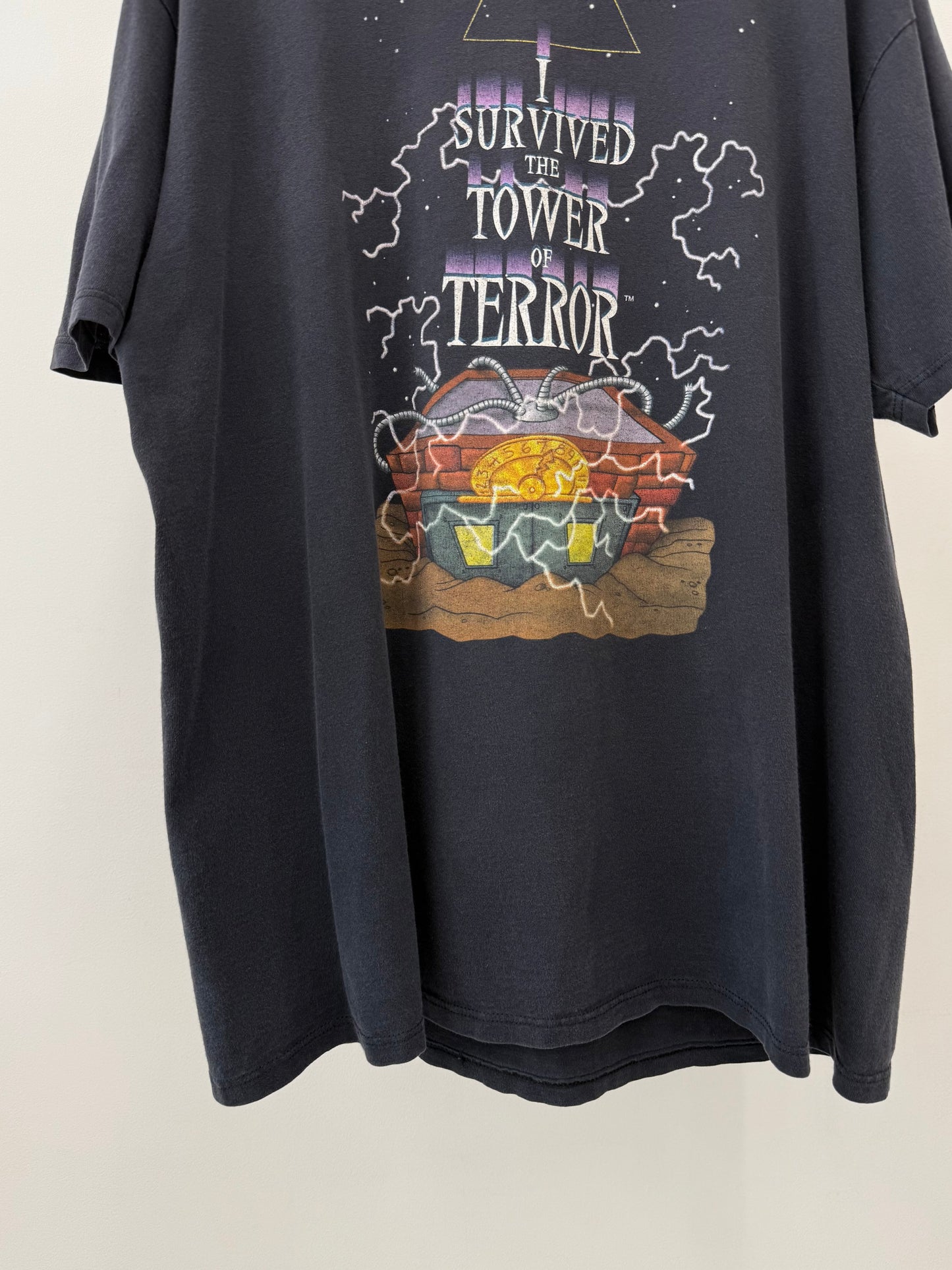 90's Disney TOWER OF TERROR t-shirt "Made in USA"
