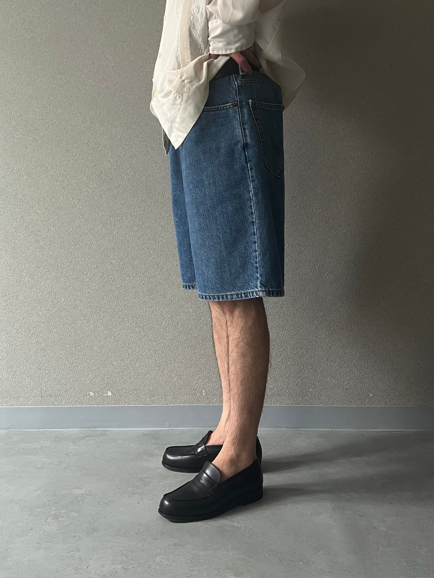 00's Levi's 550 denim shorts