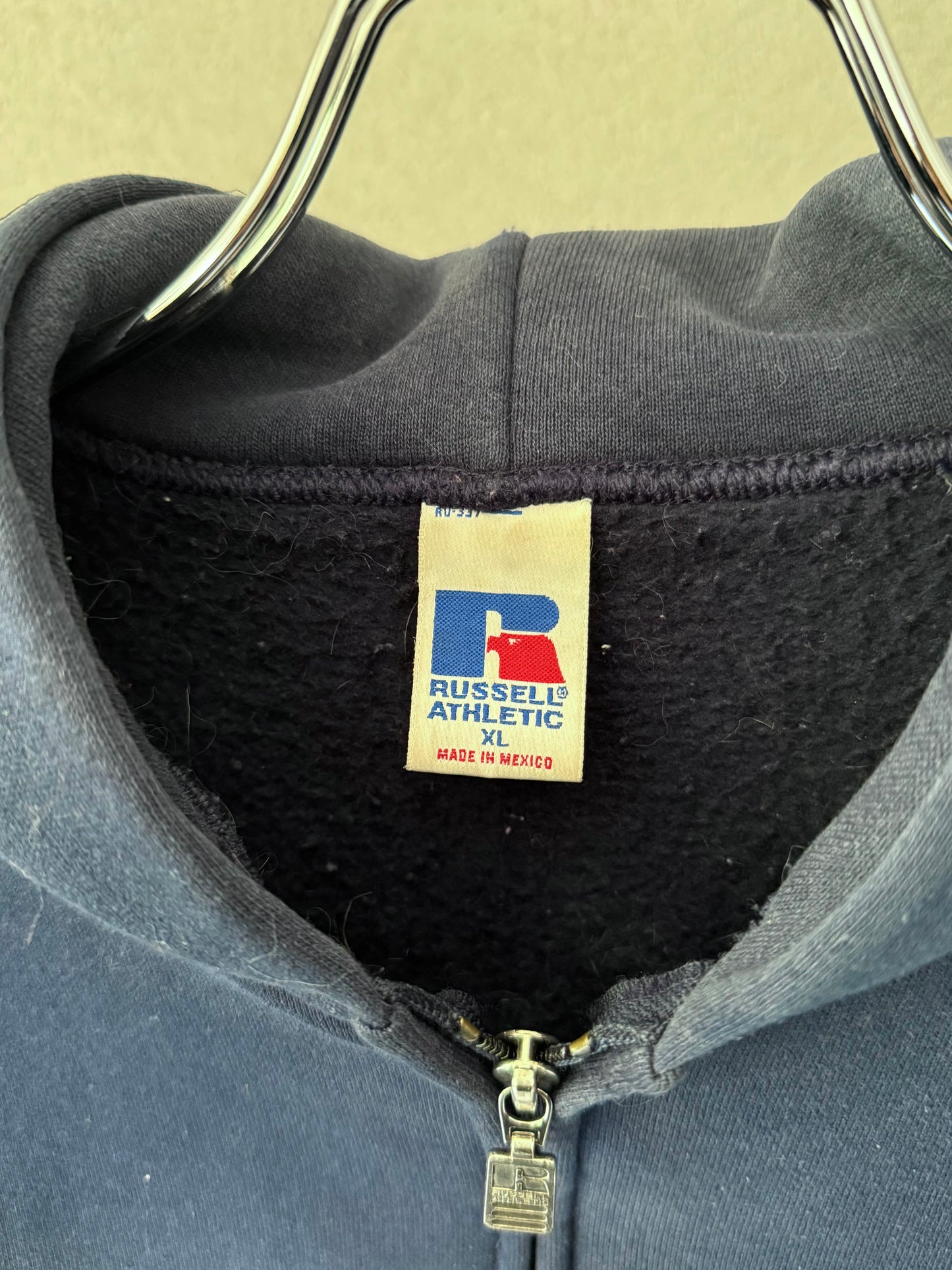 90's RUSSELL sweat zipup sweat hoodie