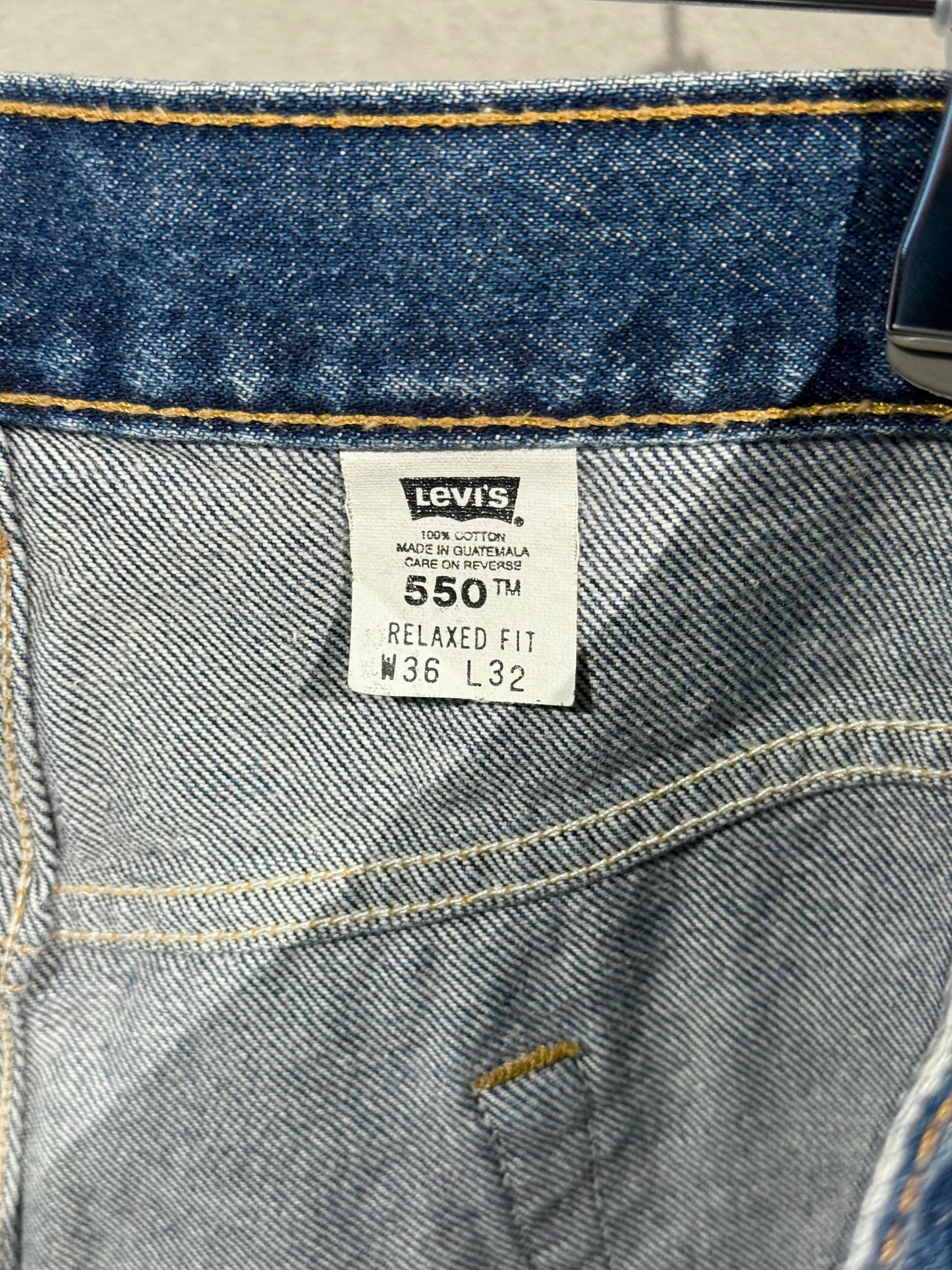 00's Levi's 550 denim pants