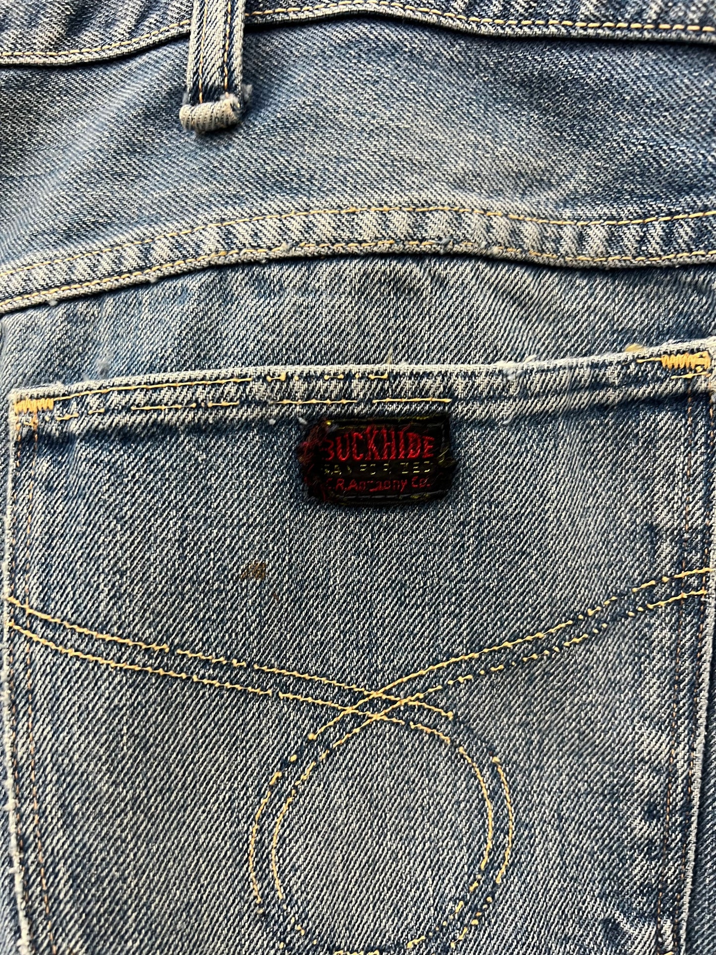 60's BUCKHIDE vintage denim pants