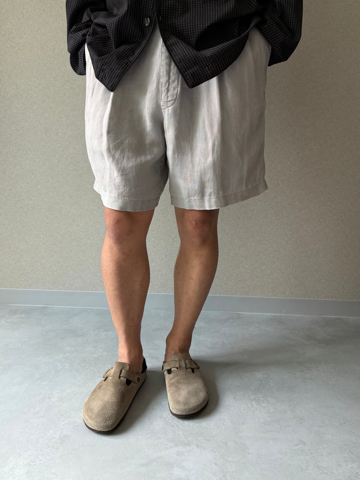 00's BANANA REPUBLIC linen shorts