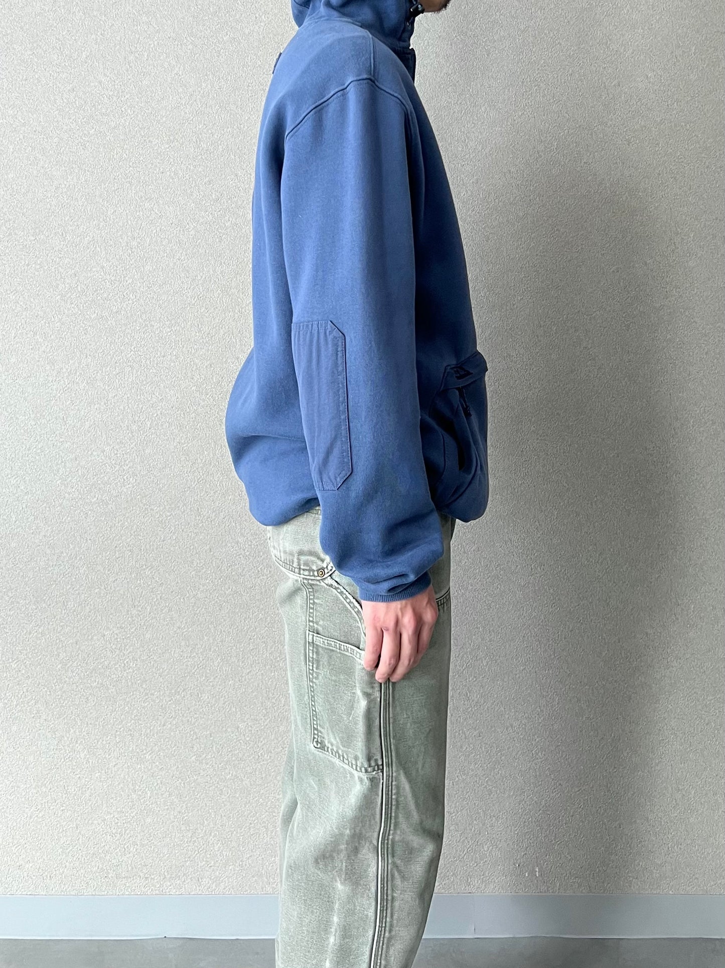 00's Cabela’s anorak style sweat hoodie