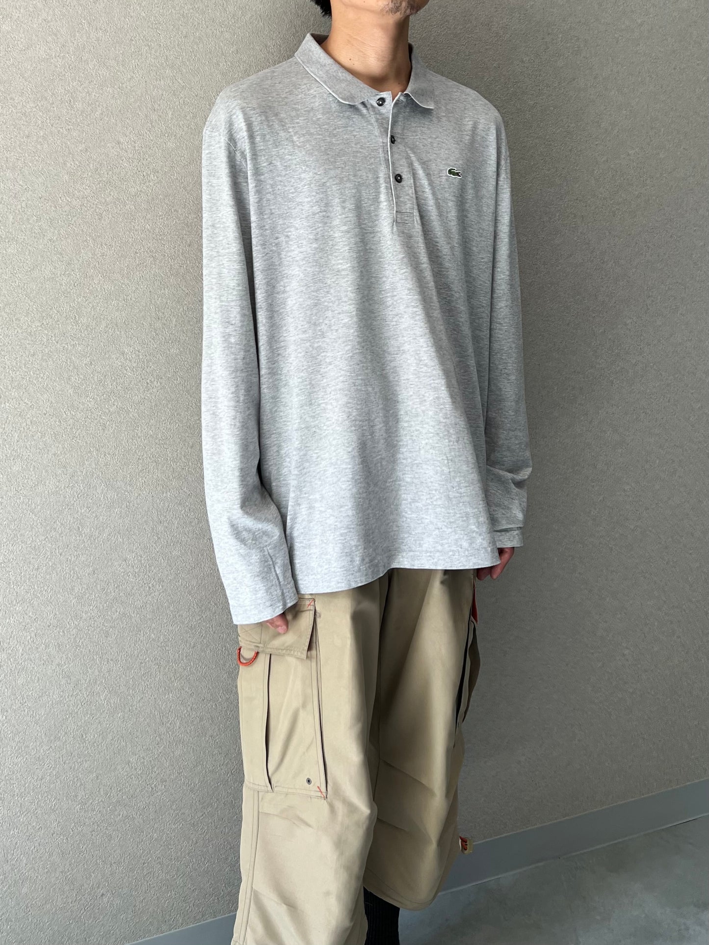 90's LACOSTE L/S Polo shirt