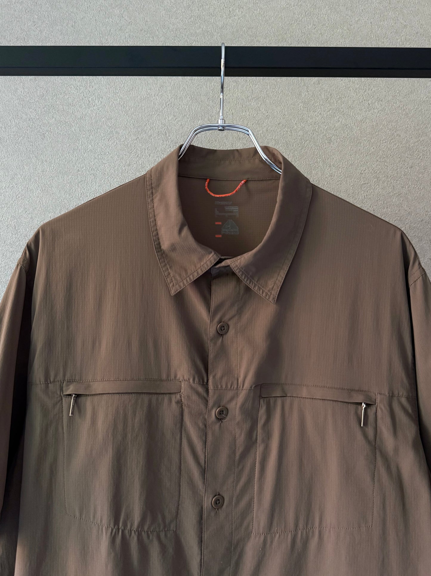 00's NIKE ACG nylon S/S shirt