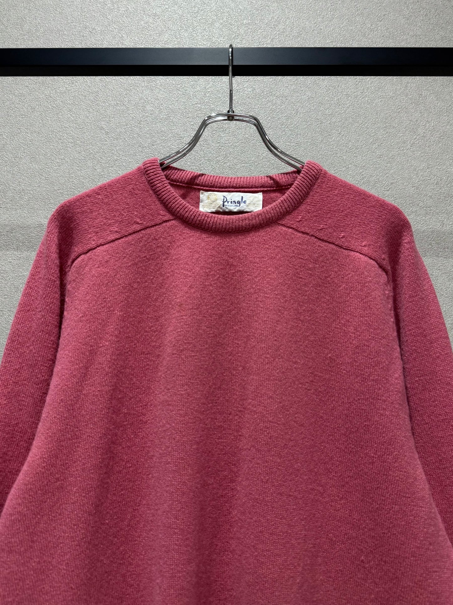 80's Pringle wool Knit "Made in SCOTLAND"