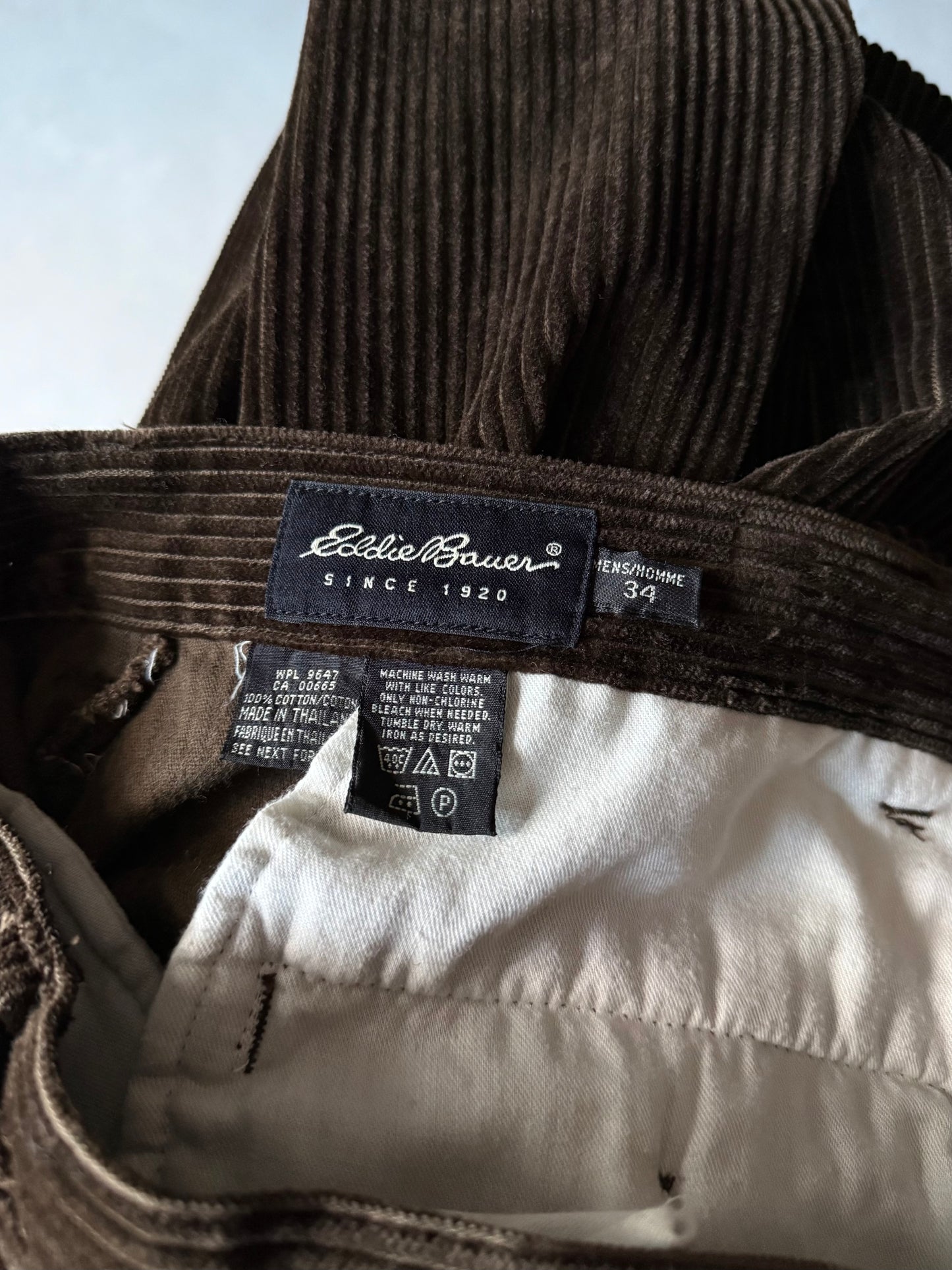 00's Eddie Bauer corduroy pants