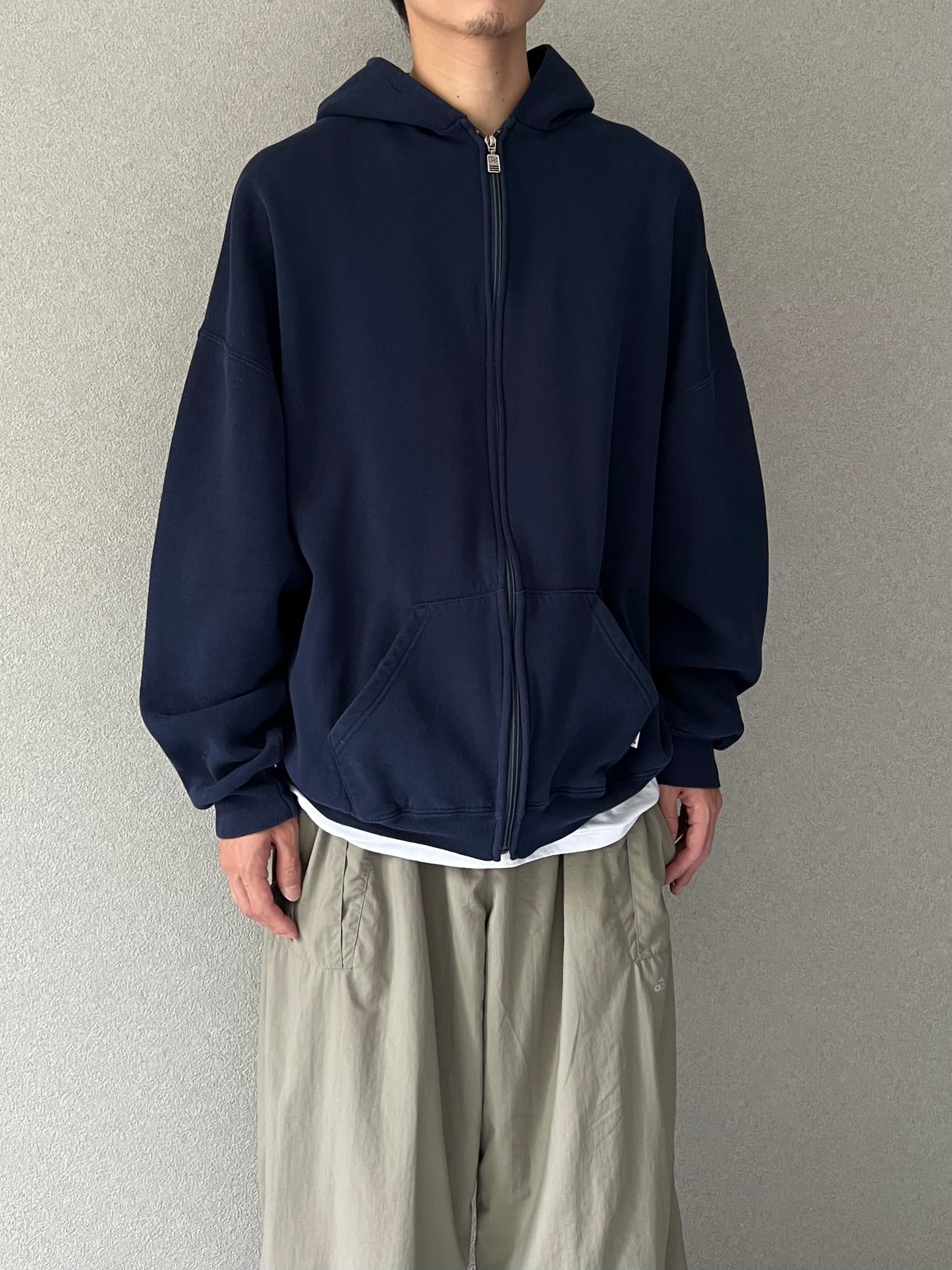 90's RUSSELL sweat zipup sweat hoodie