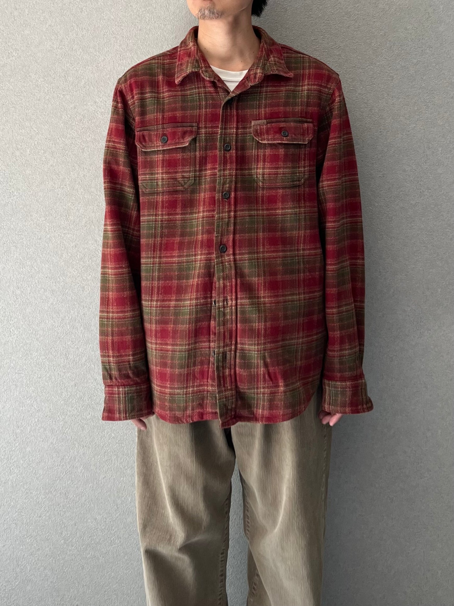 00's ORVIS flannel shirt
