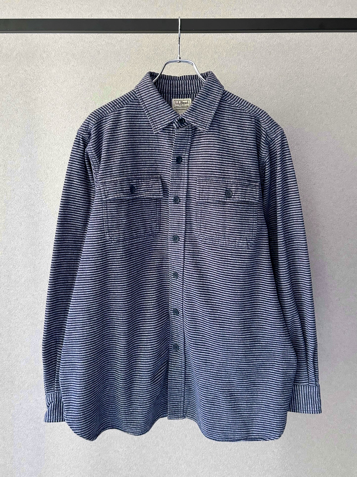 00's L.L.Bean chamois cloth shirt