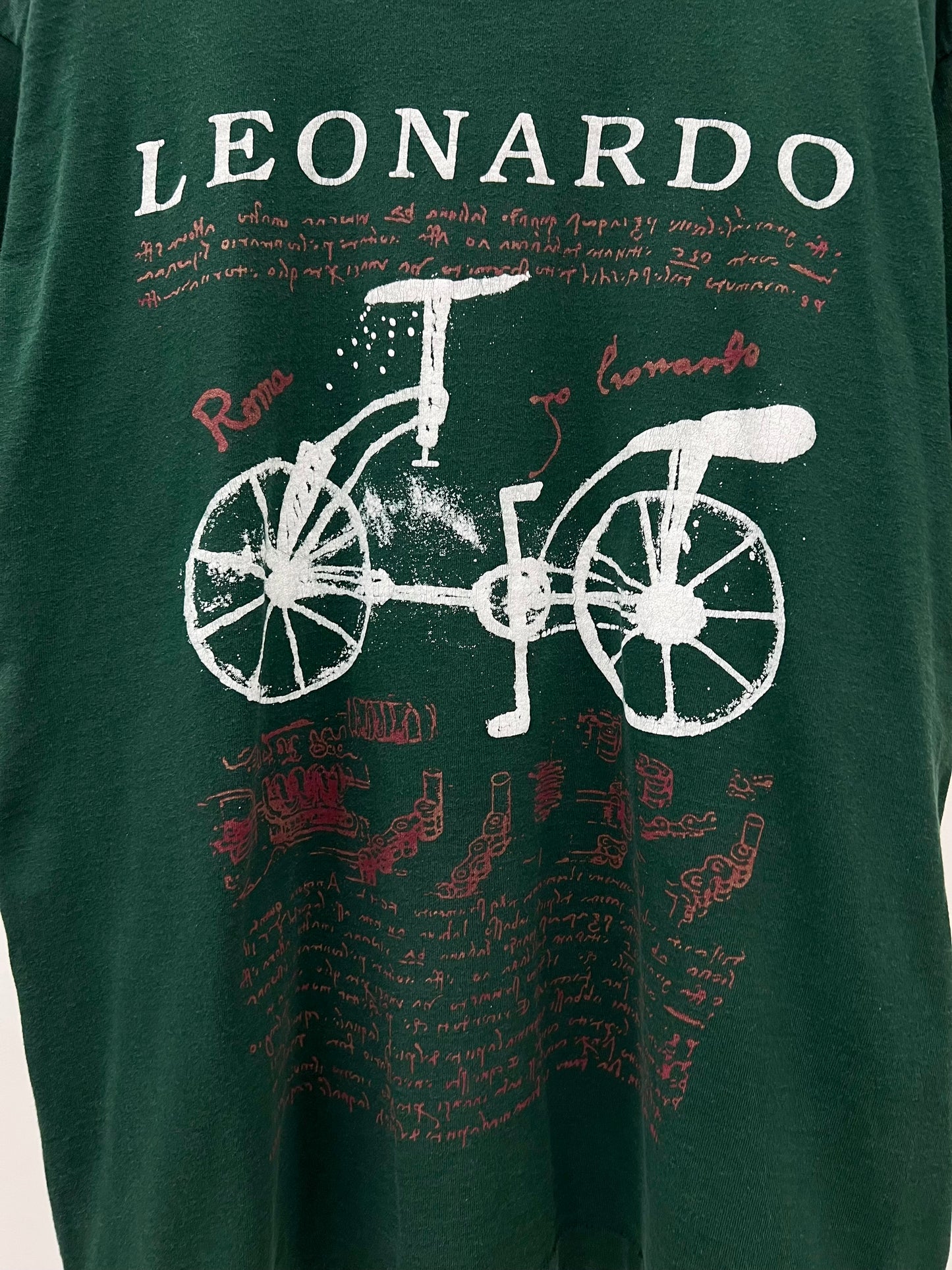 90's LEONARDO DA VINCI t-shirt "Made in USA"
