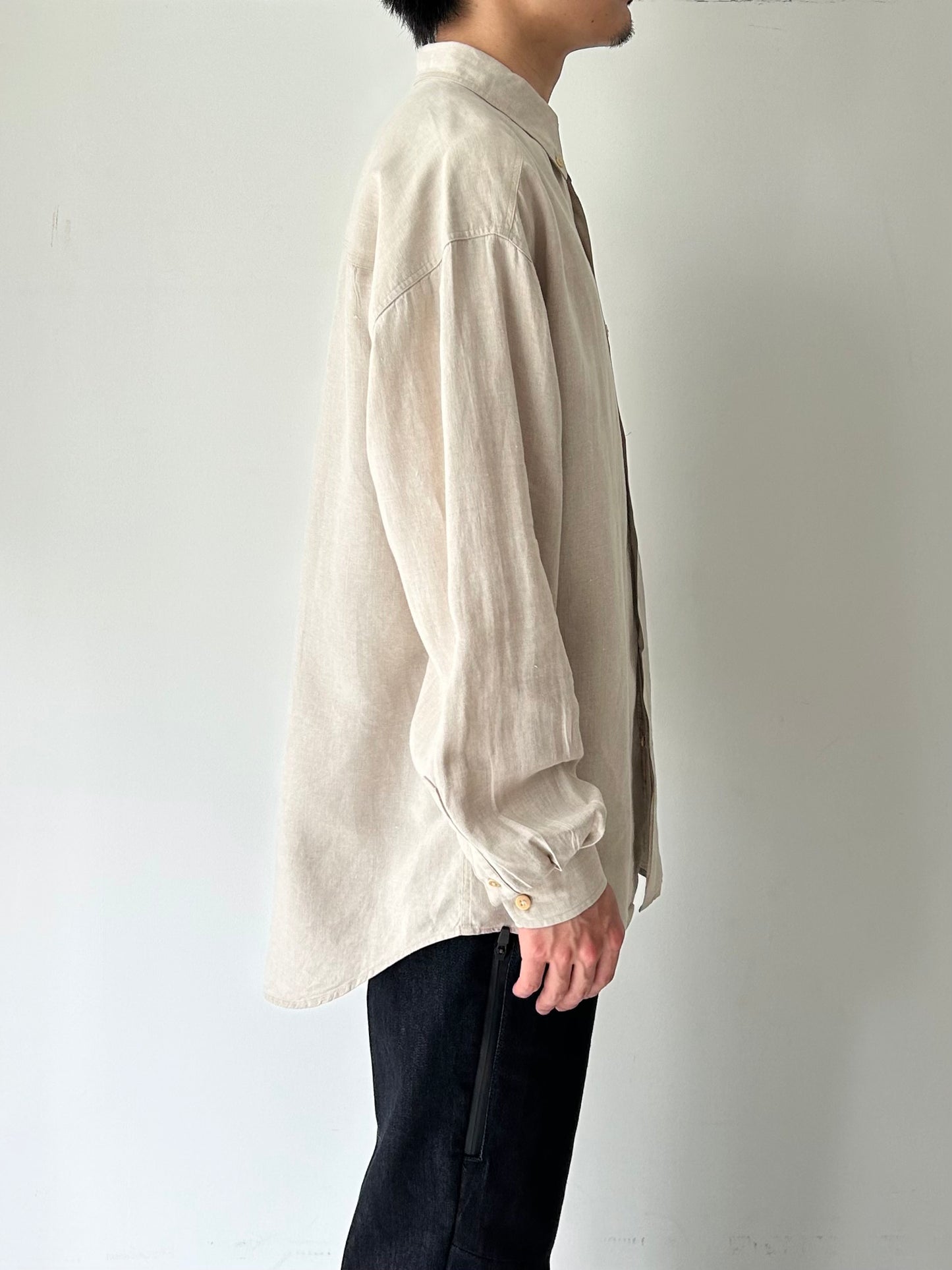 90's STRUCTURE linen shirt