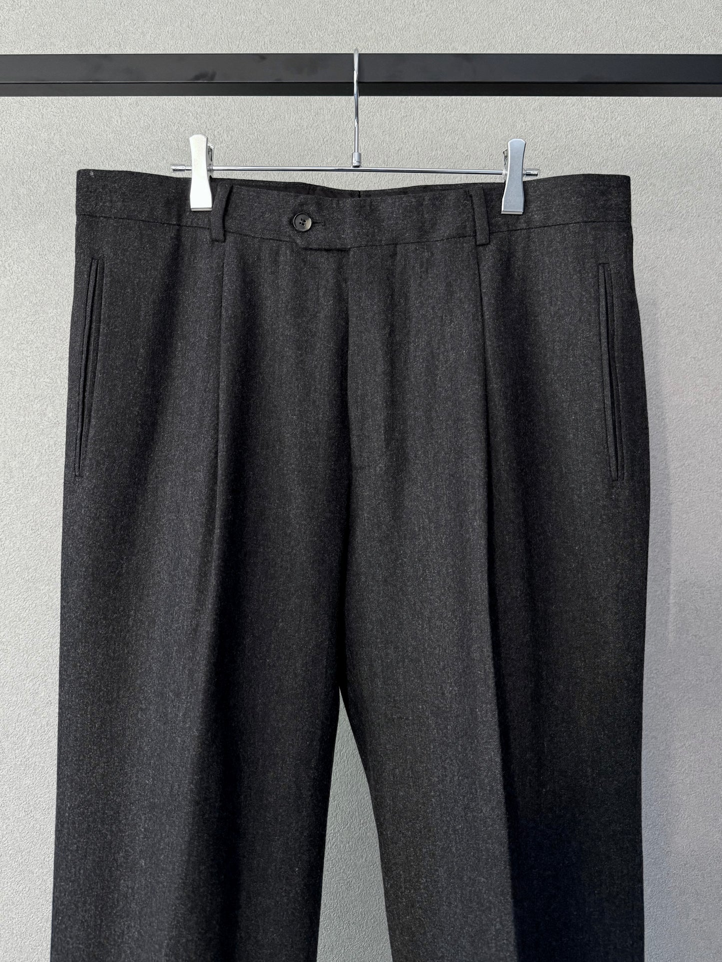 90's HUGO BOSS cashmere blend wool slacks