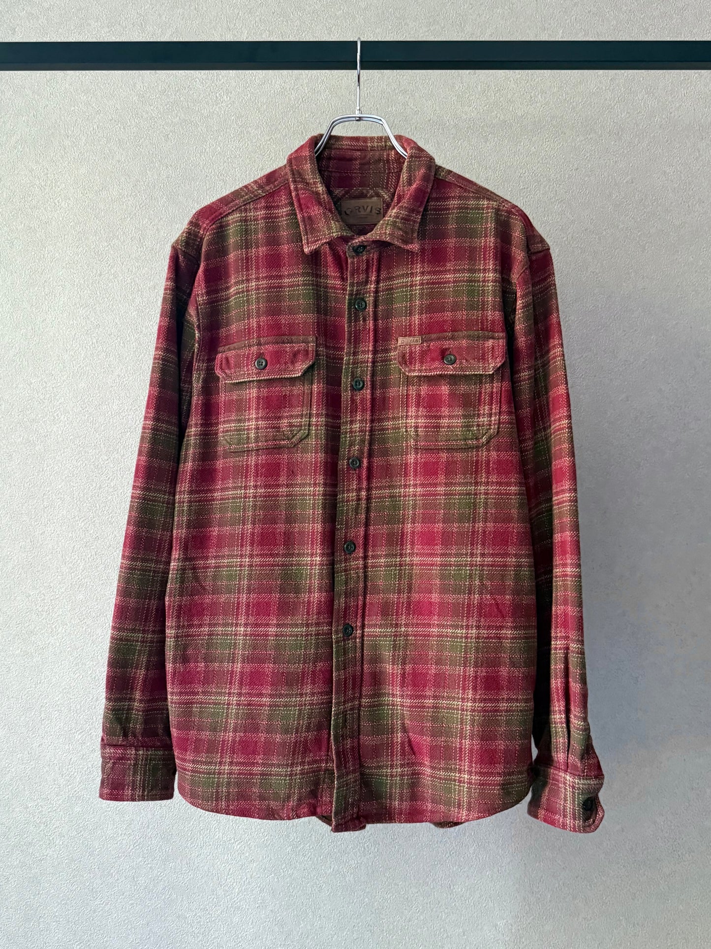 00's ORVIS flannel shirt