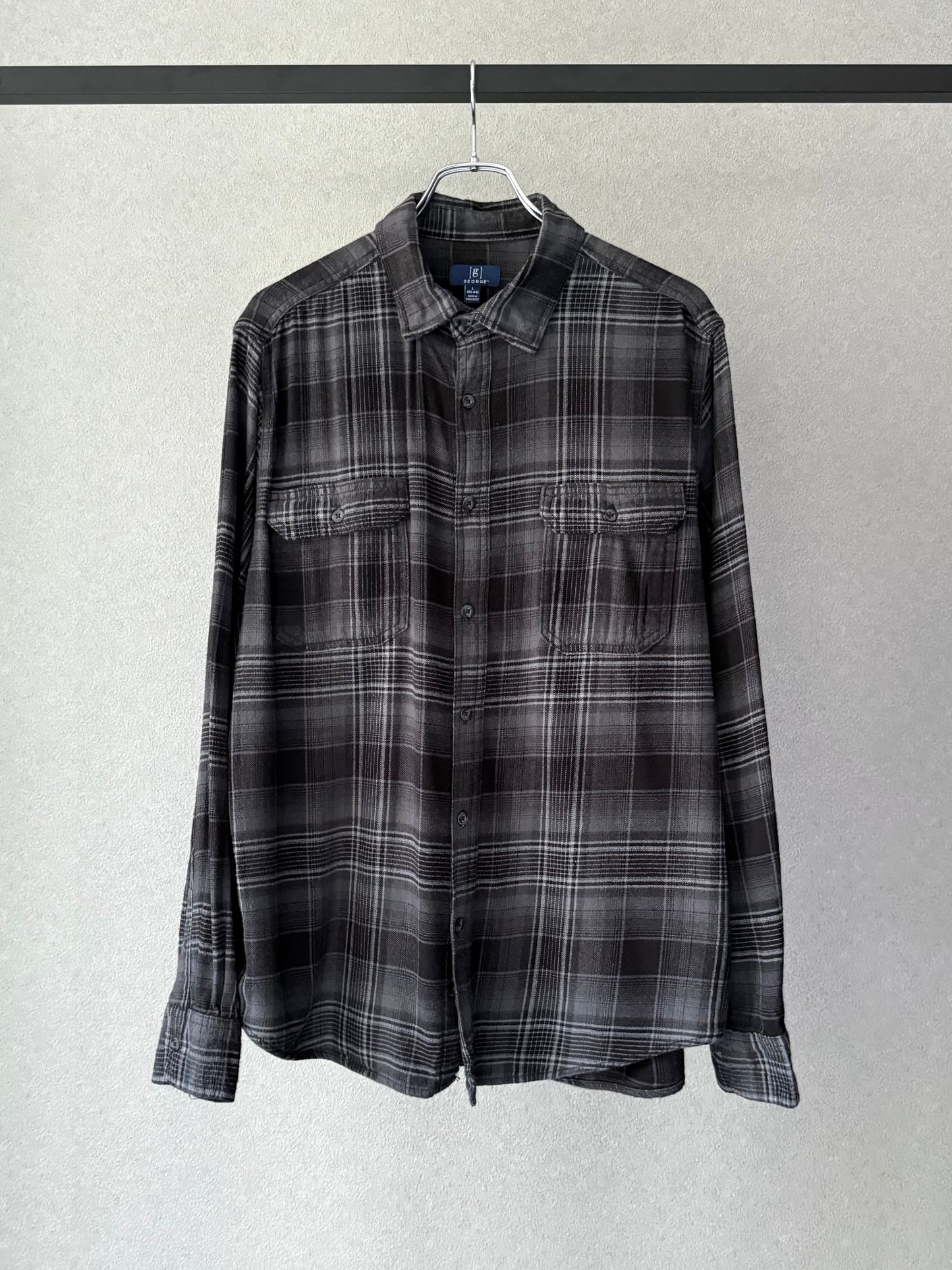 00's GEORGE flannel shirt