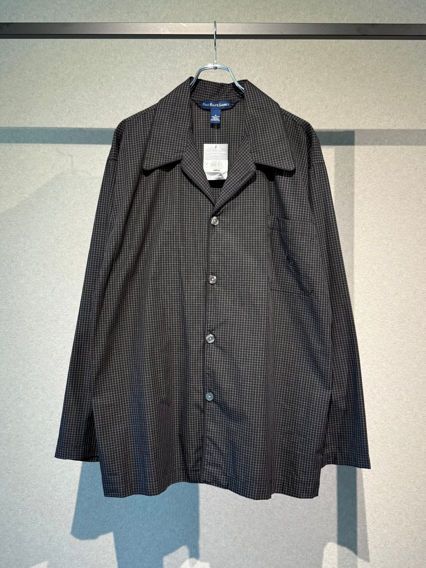 00's Polo Ralph Lauren pajama shirt "DEAD STOCK"
