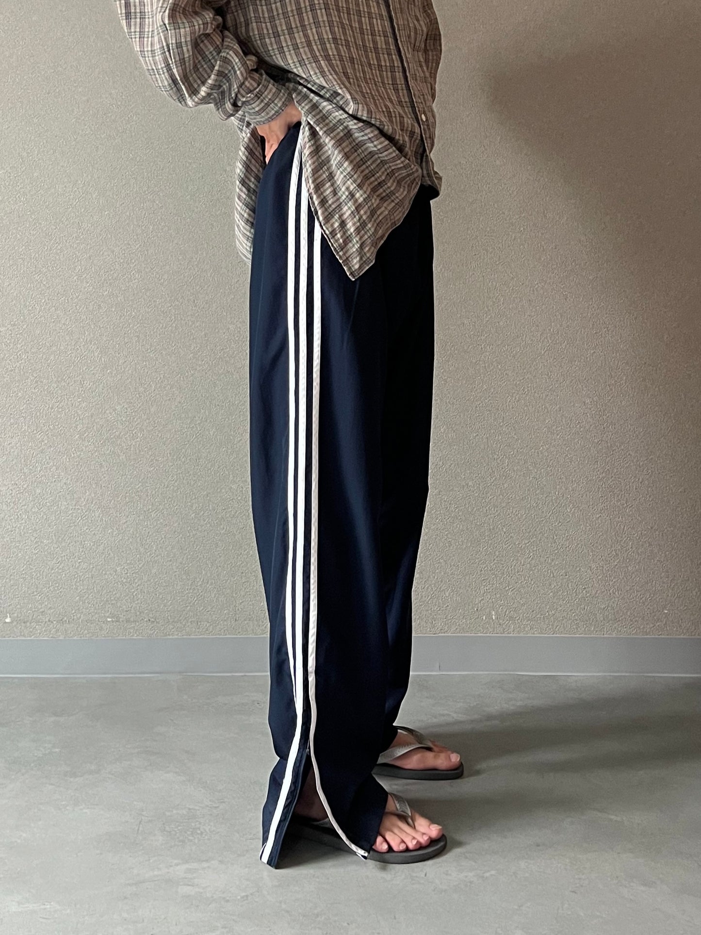 00's adidas nylon track pants