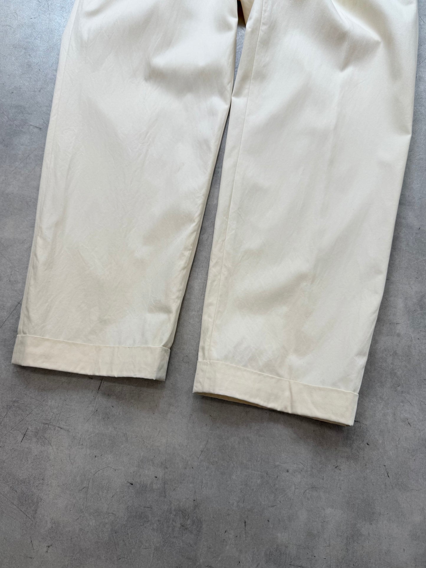 90's〜 Polo Ralph Lauren silk × cotton slacks