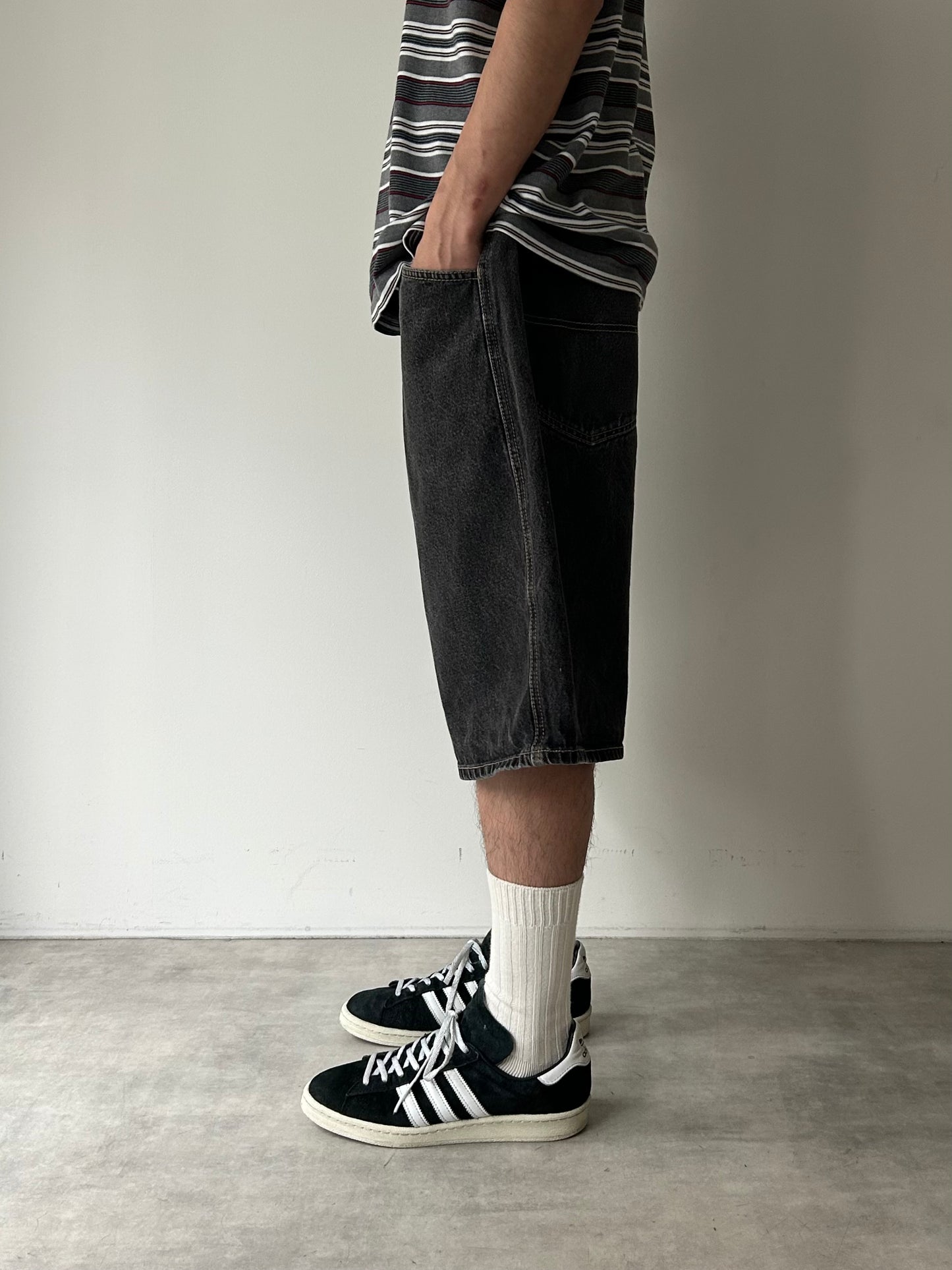 00's MARITHE FRANCOIS GIRBAUD denim shorts