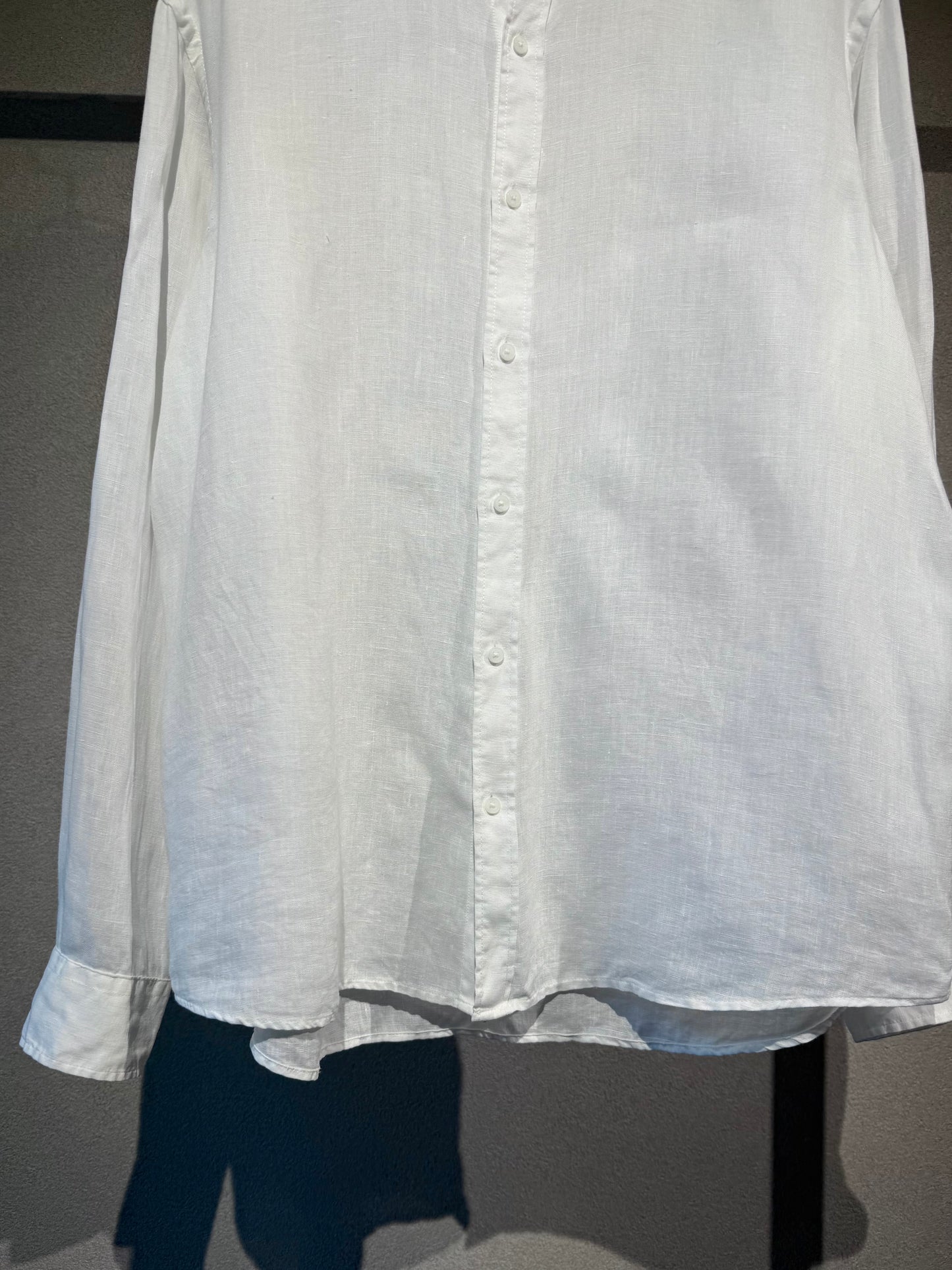 00's BLACK BROWN linen shirt